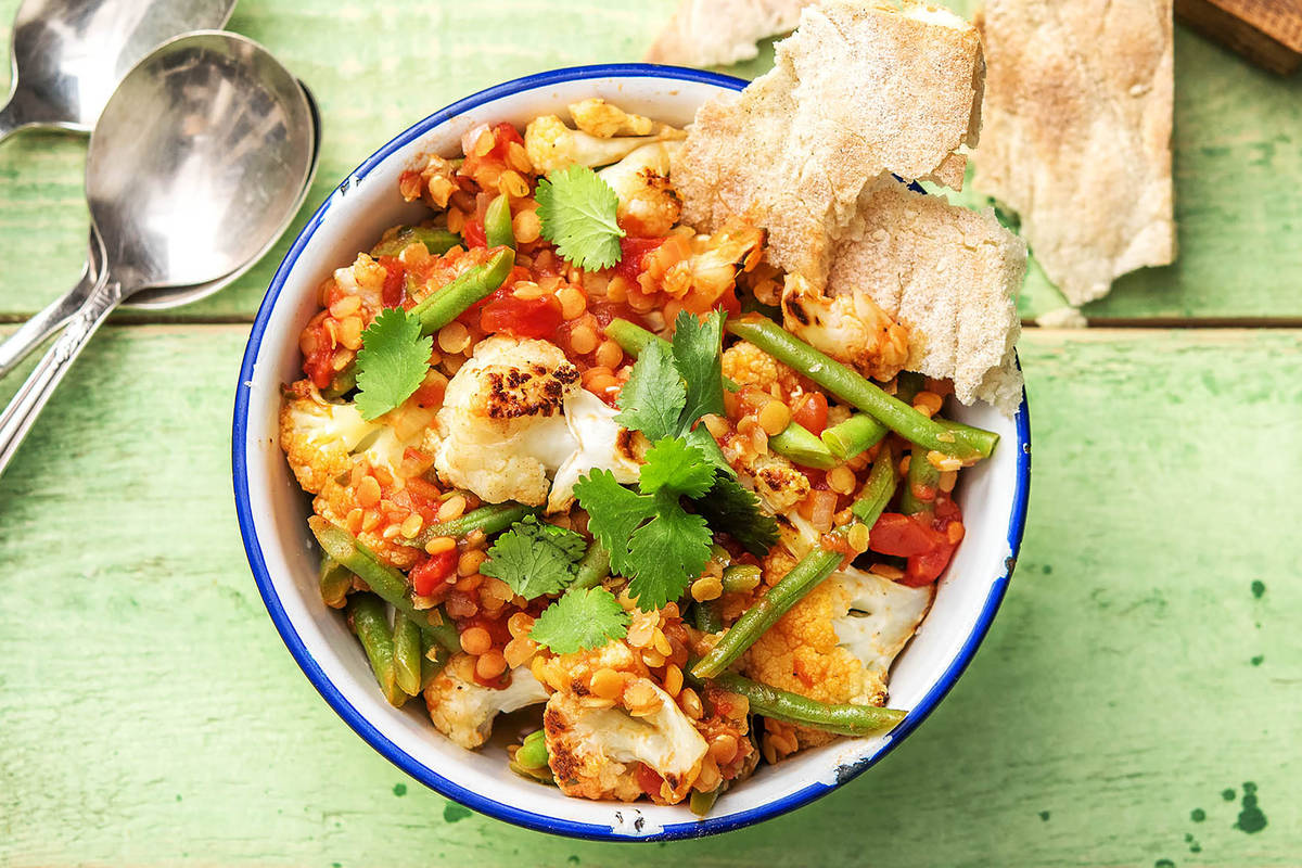 Warming Cauliflower and Lentil Dal