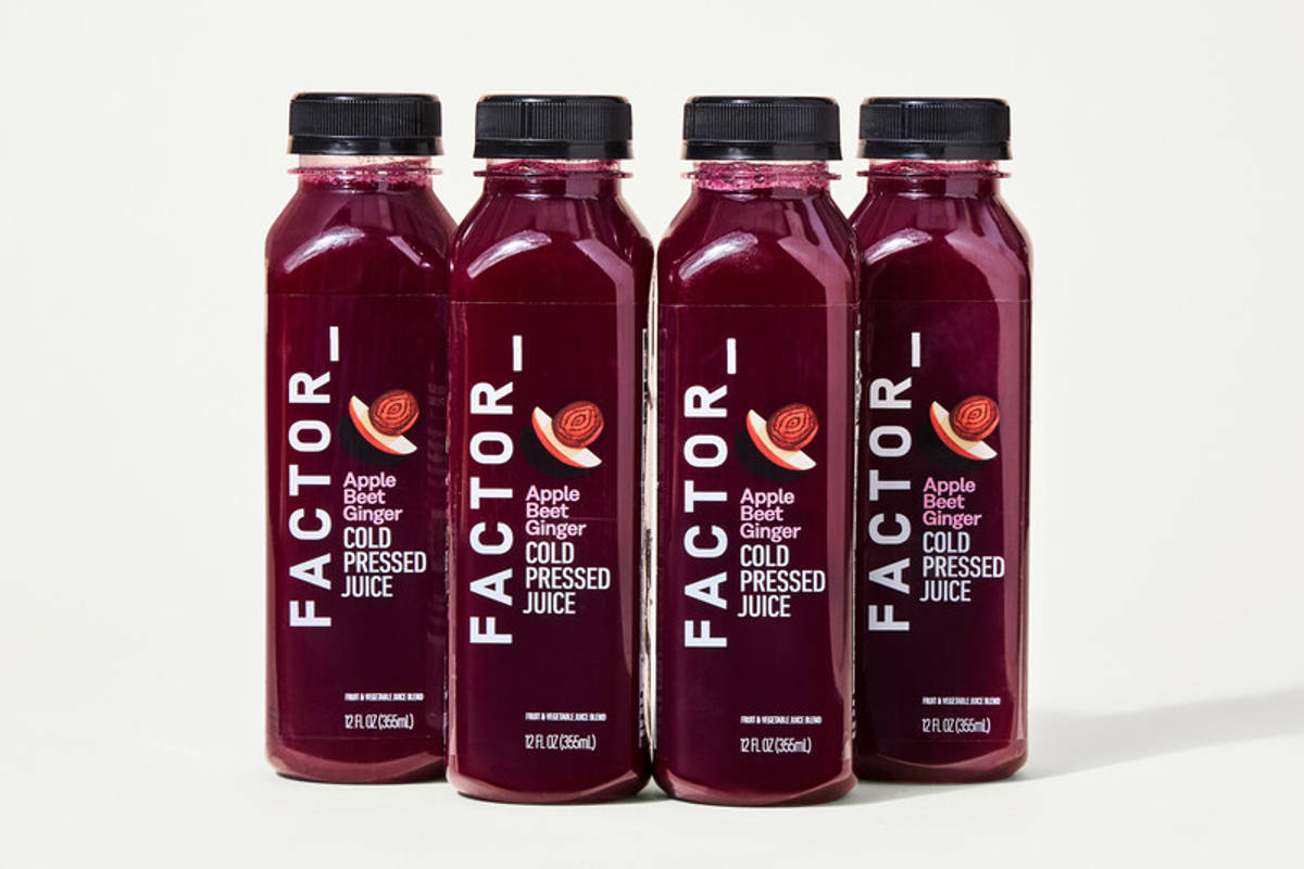 Apple Beet Ginger Cold-Pressed Juice