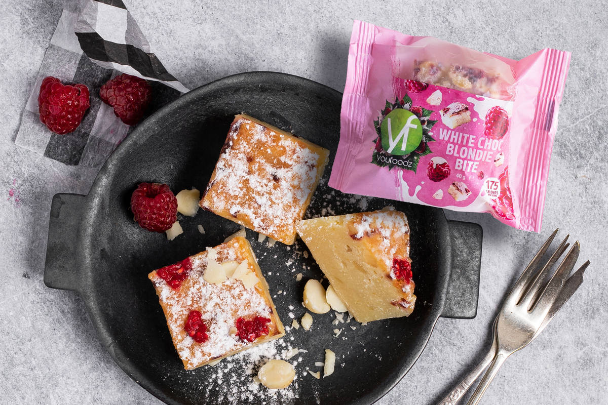White Choc Blondie Bite