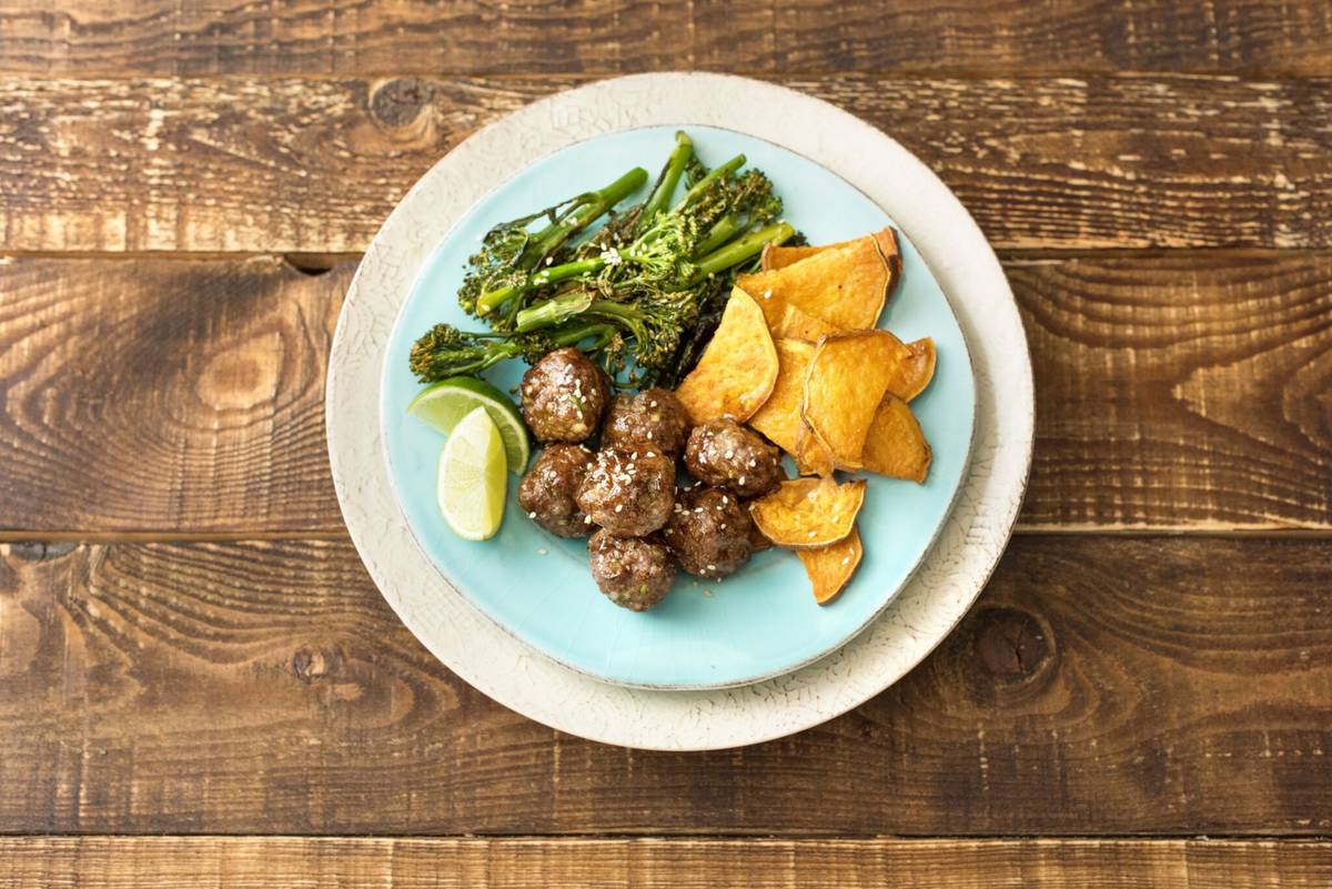 Hoisin-Glazed Meatballs
