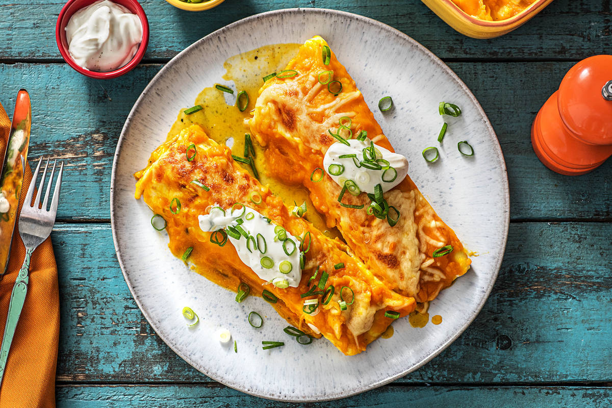 Winterliche Enchiladas