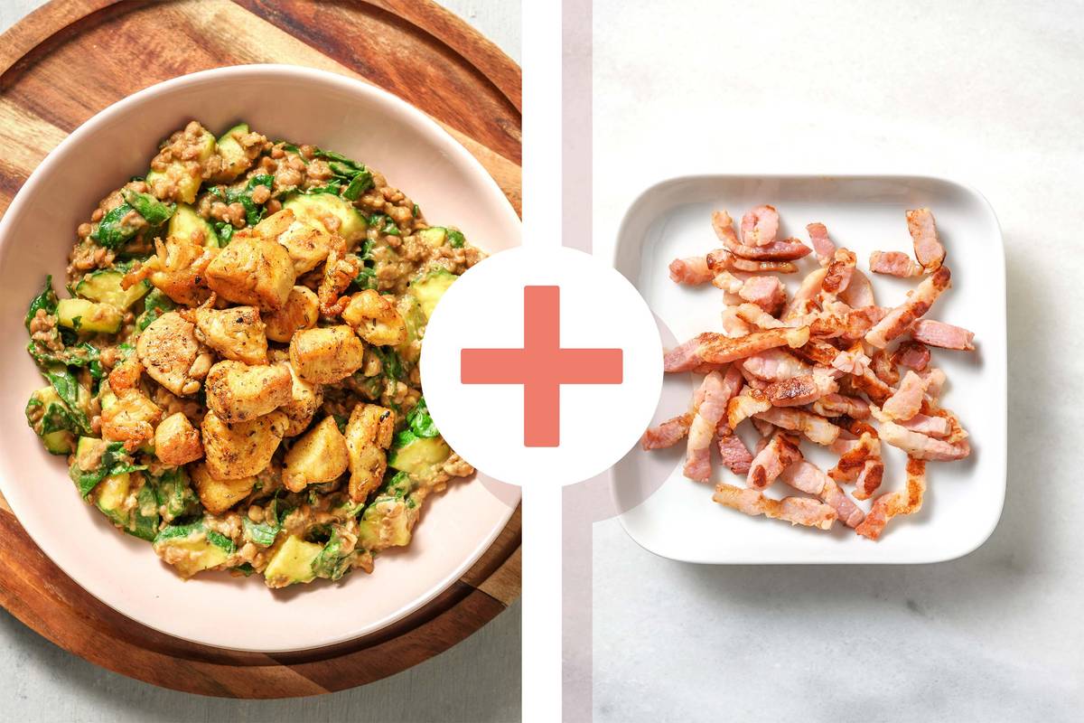 Zahtar Spiced Chicken and Bacon