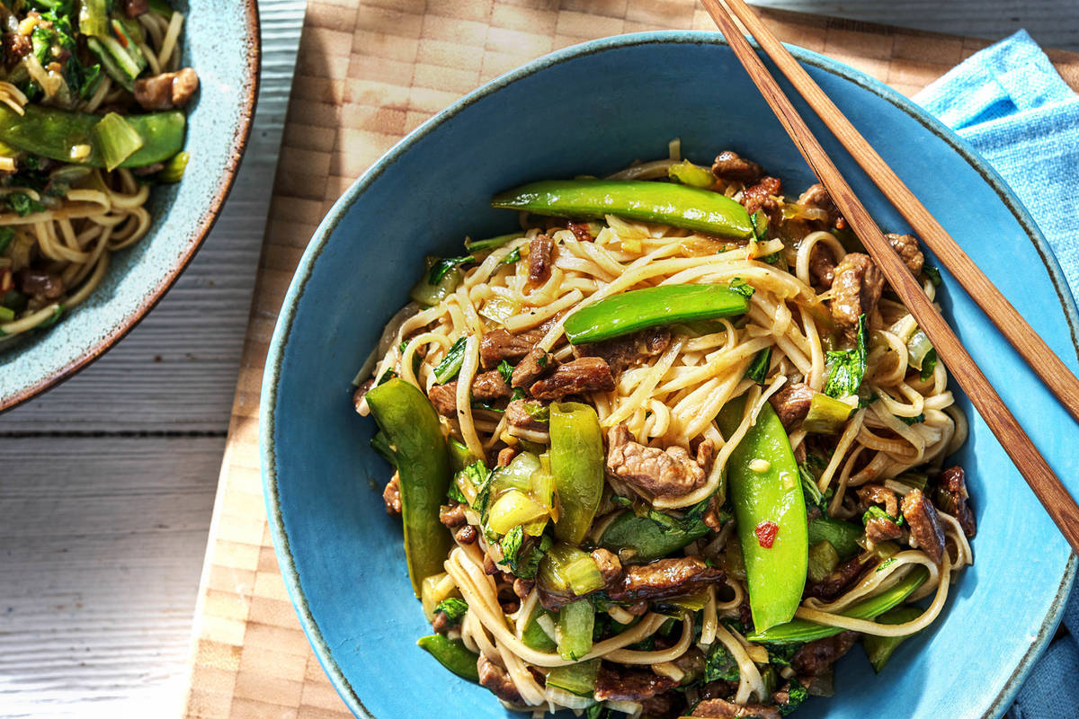 Bœuf au piment et à la sauce hoisin