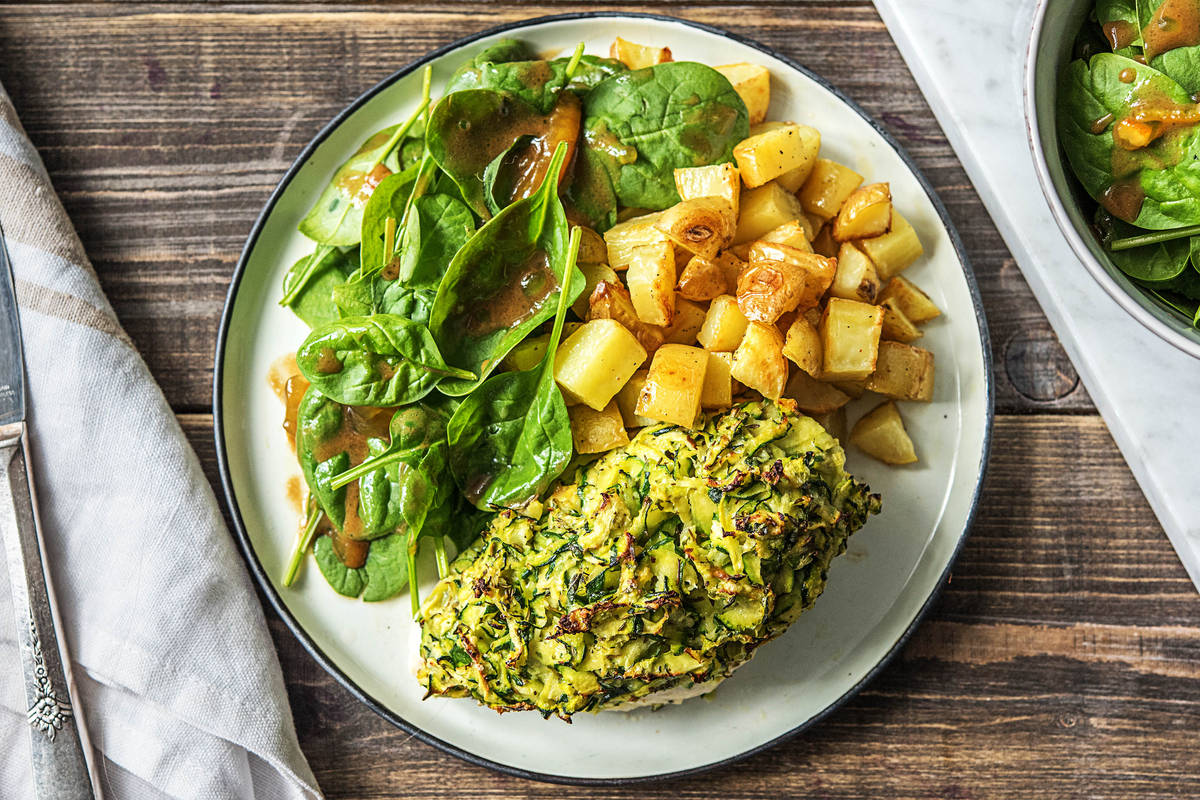 Zucchini Chicken Gratin