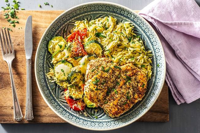 Winner Winner Chicken Orzo Dinner