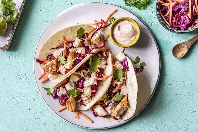 Tropical Fish Tacos