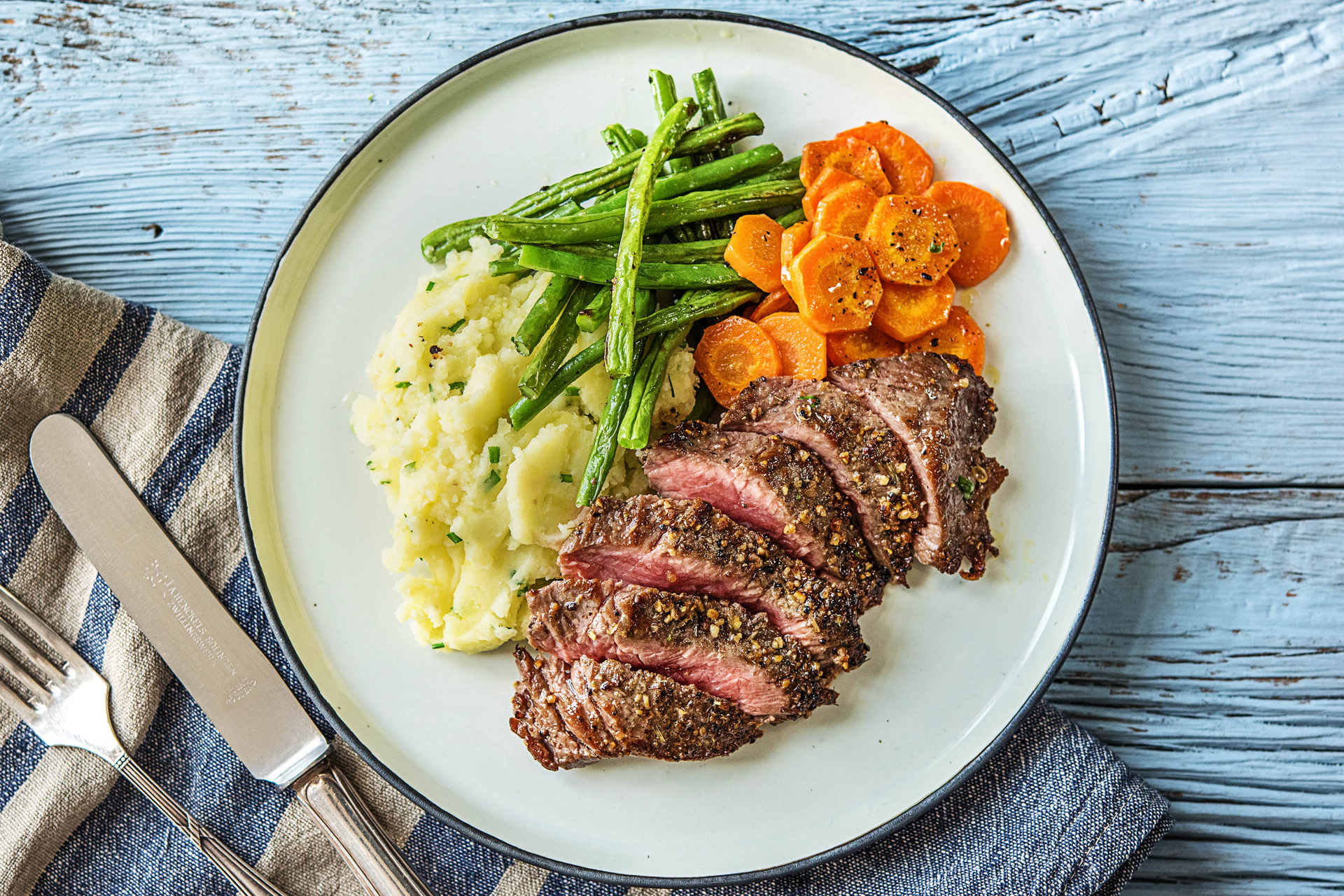 juicy steak HelloFresh