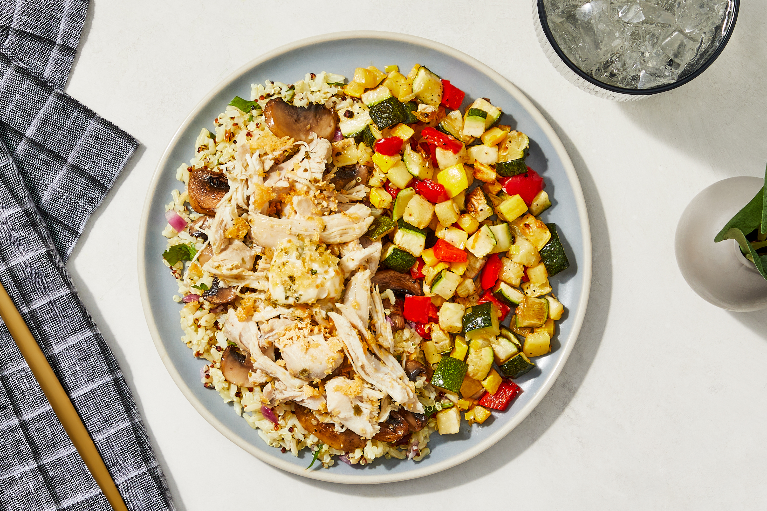Garlic Butter & Mushroom Chicken Thighs