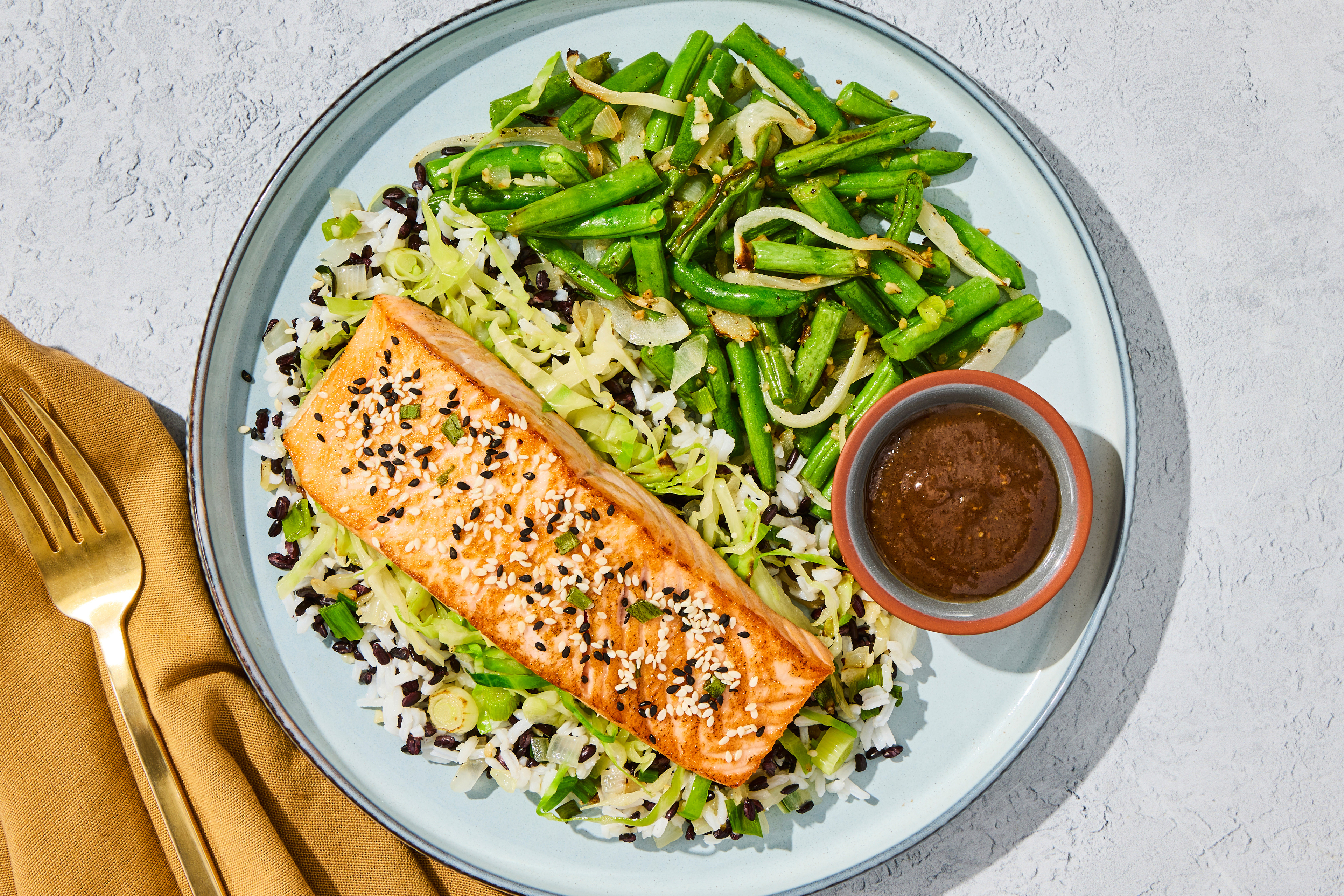 Ginger Teriyaki Salmon
