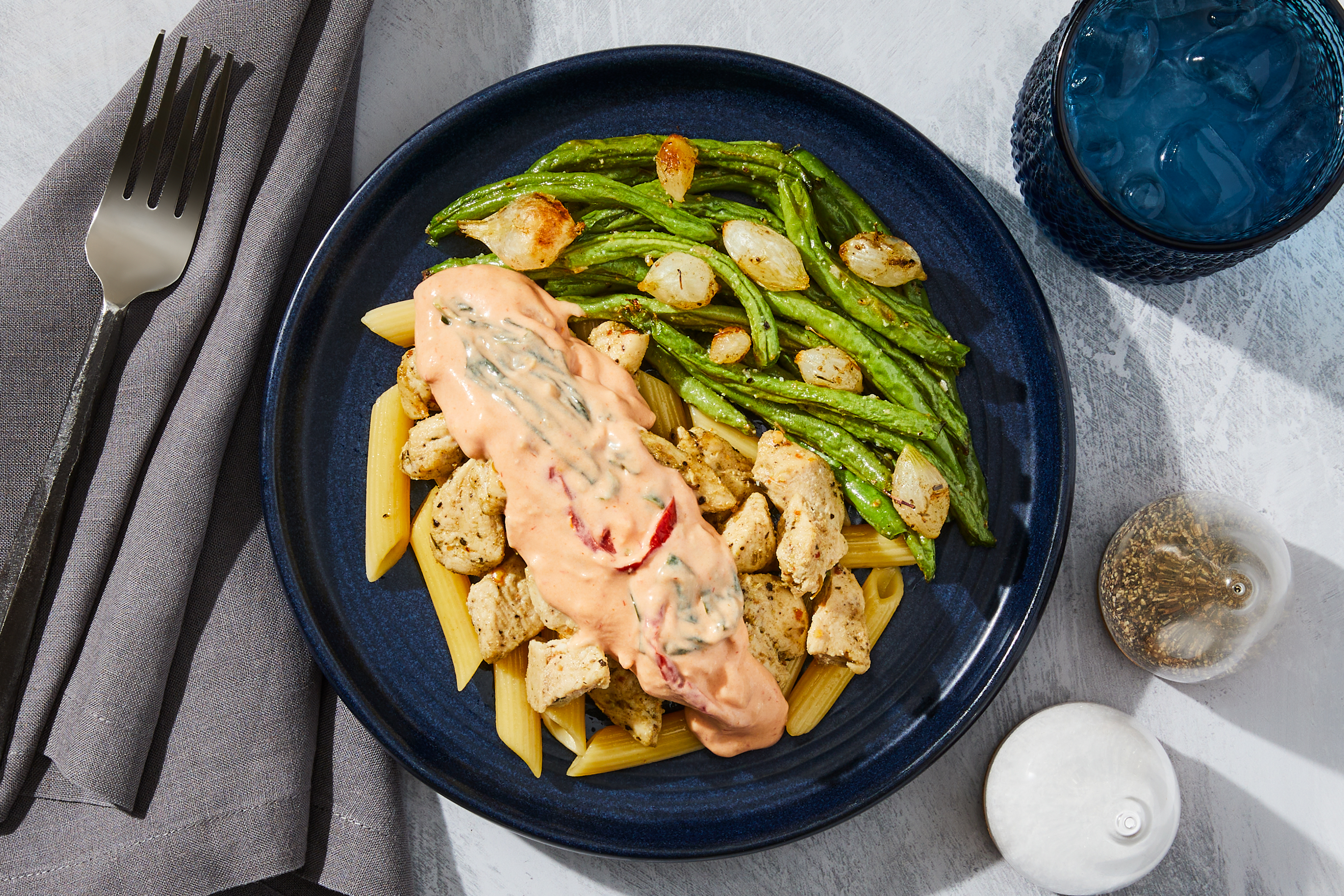 Parmesan & Sun-Dried Tomato Chicken Penne