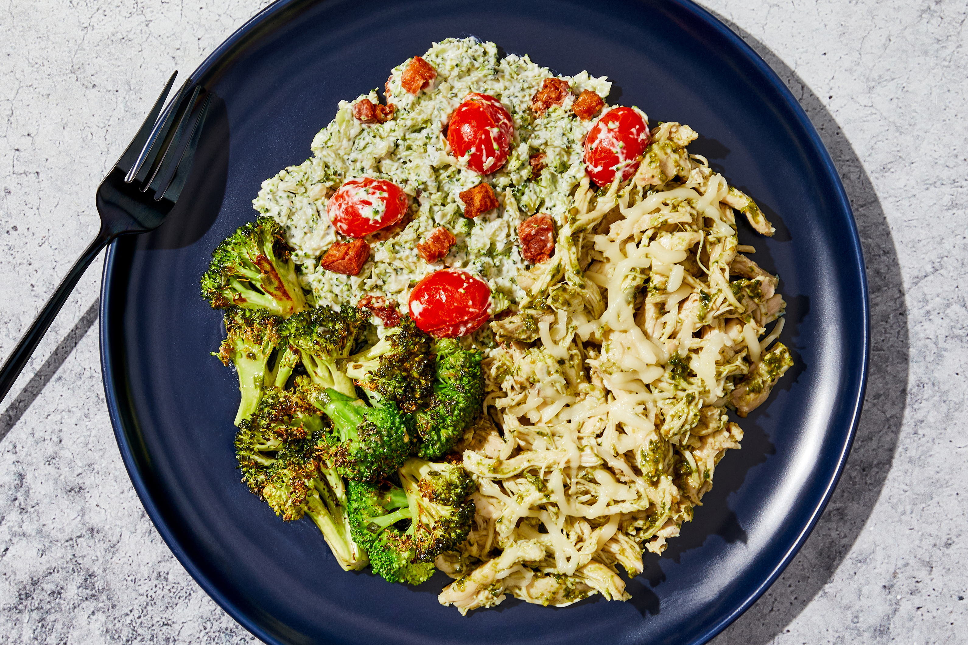 Pesto, Bacon & Tomato Chicken Bake