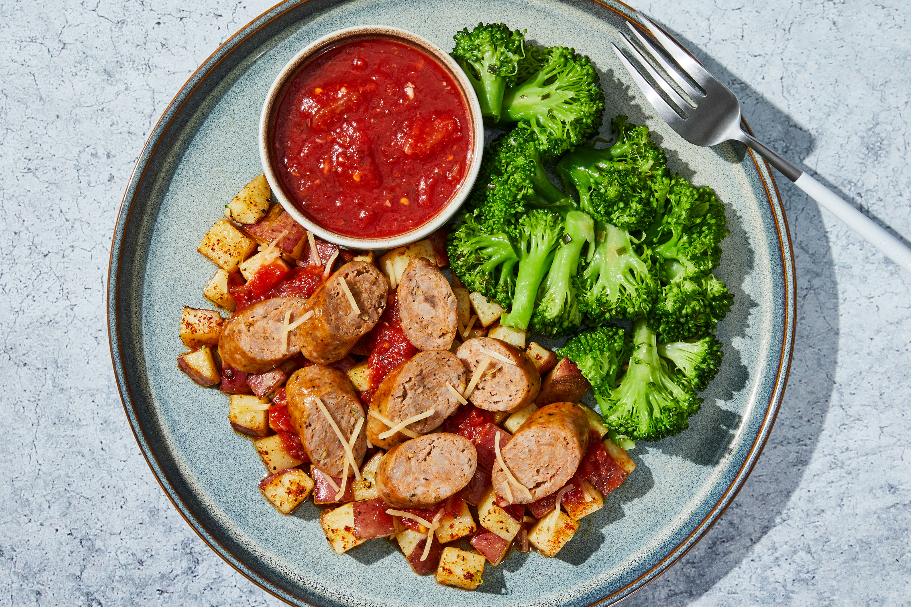 Smothered Sausage alla Pizzaiola