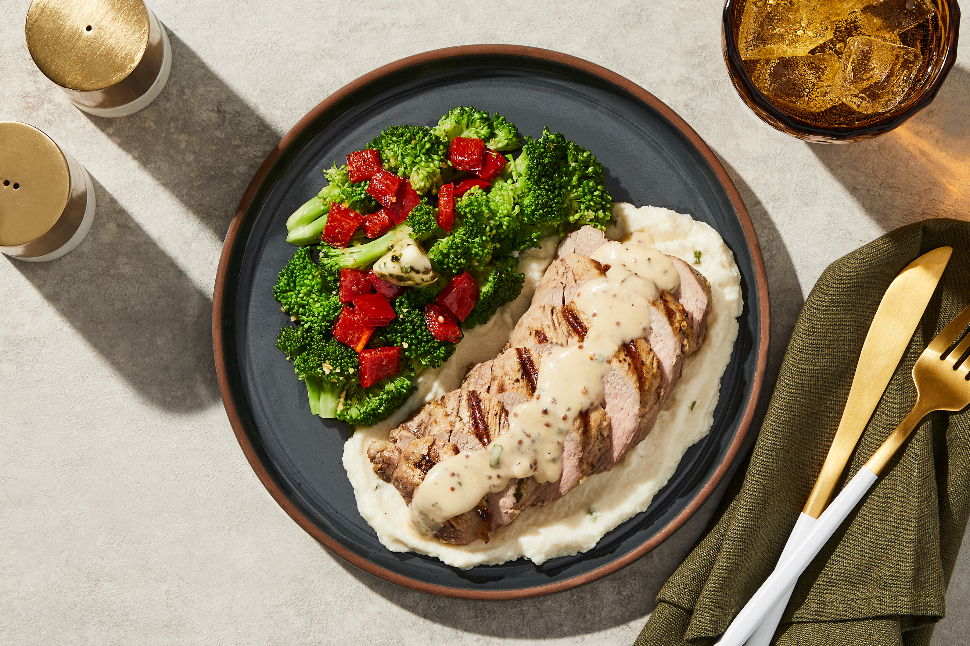 Creamy Dijon Pork Tenderloin