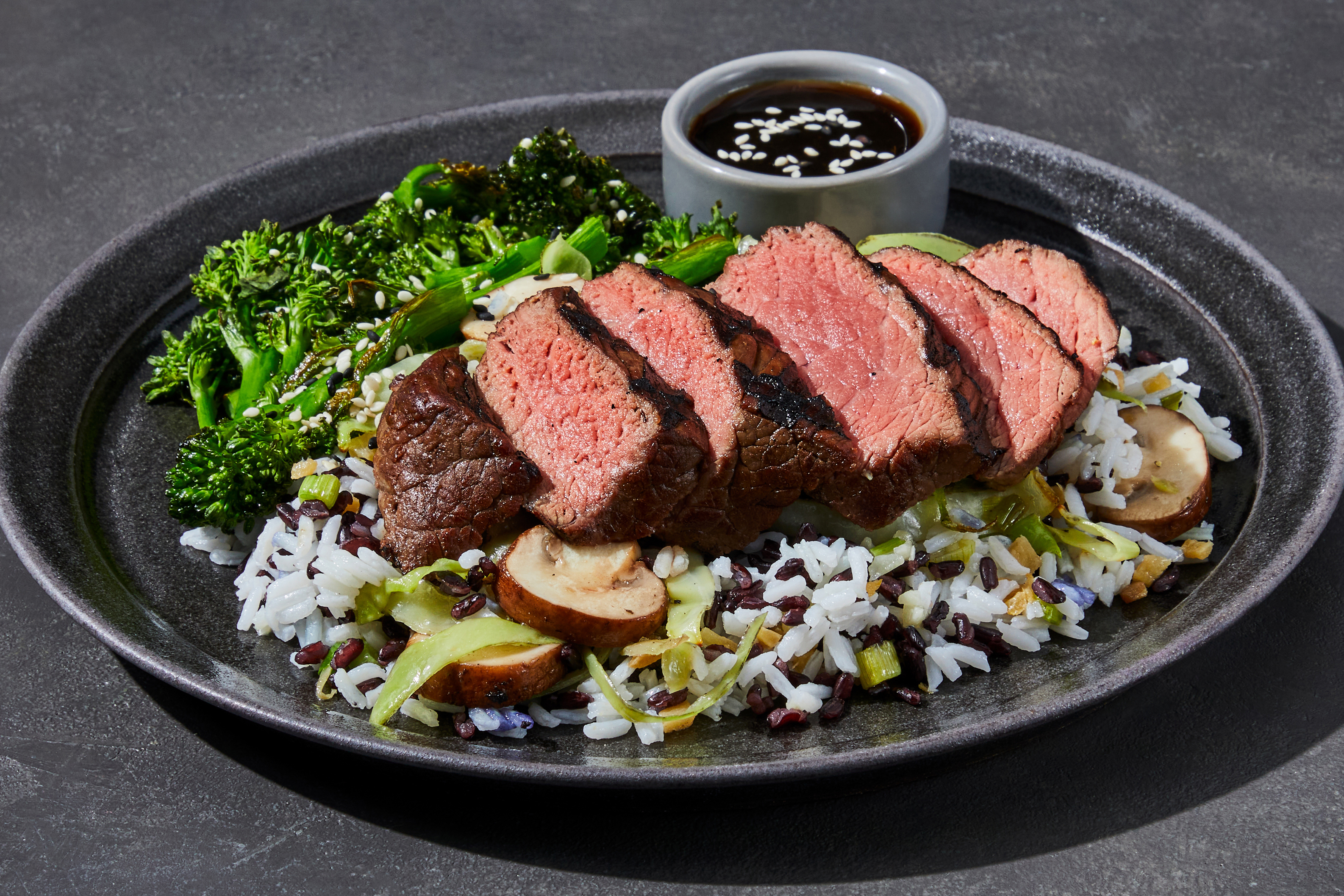 Sesame Teriyaki Filet Mignon