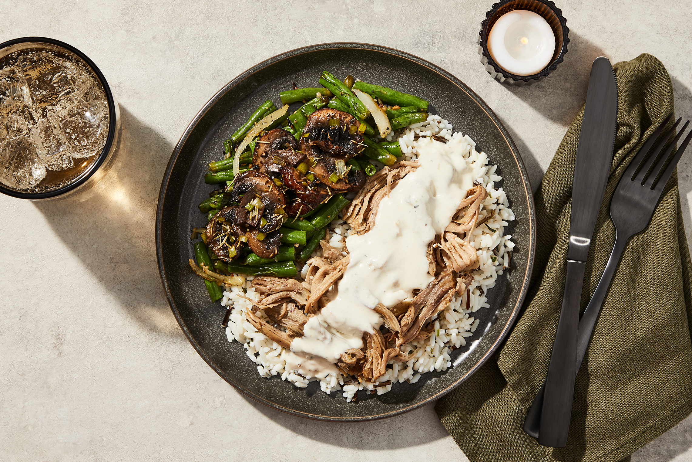 Parmesan Garlic Shredded Pork