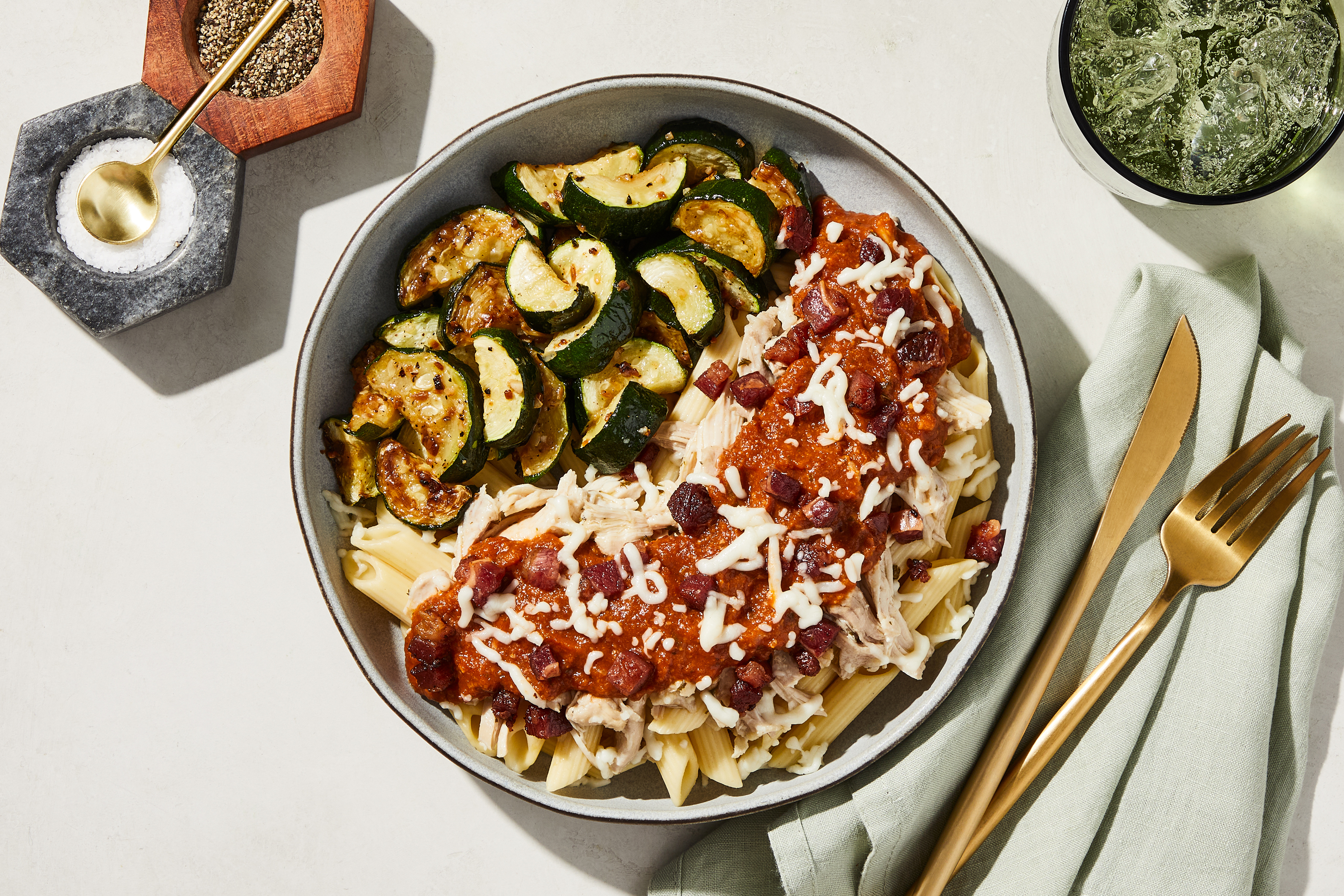 Amatriciana & Chicken Thigh Penne