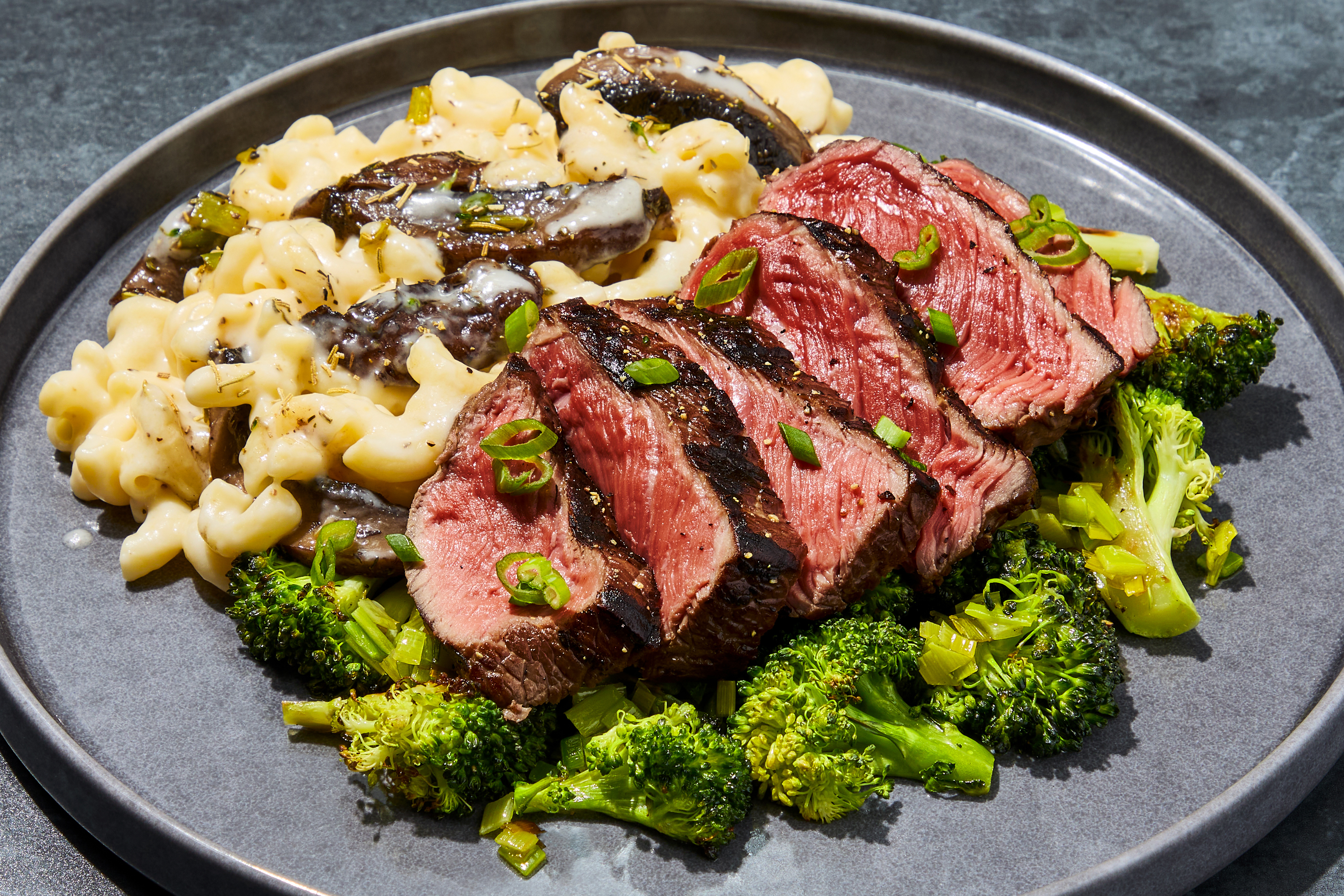 Truffle Mushroom Macaroni & Grilled Filet Mignon