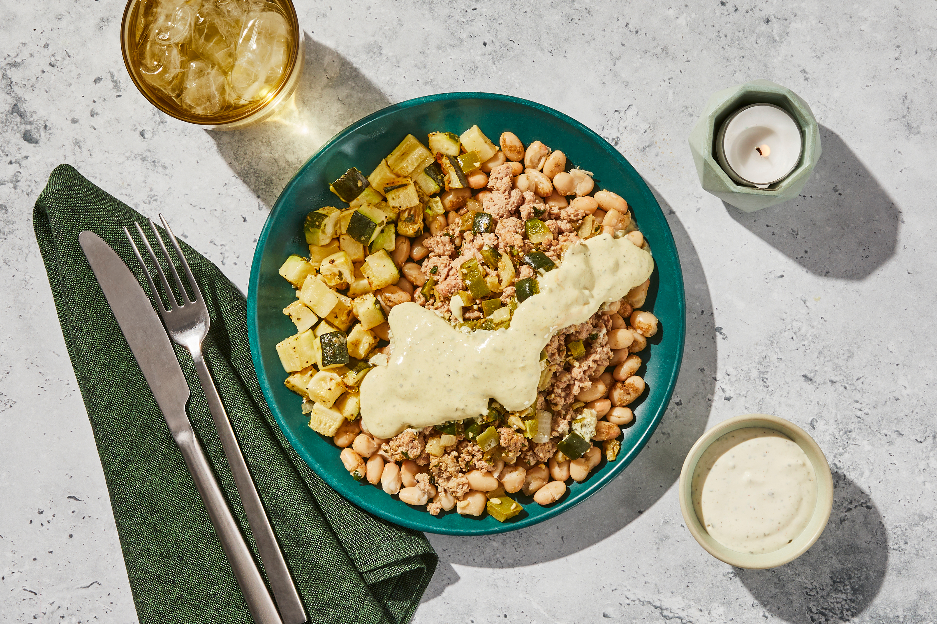 Southwestern-Style Turkey White Chili