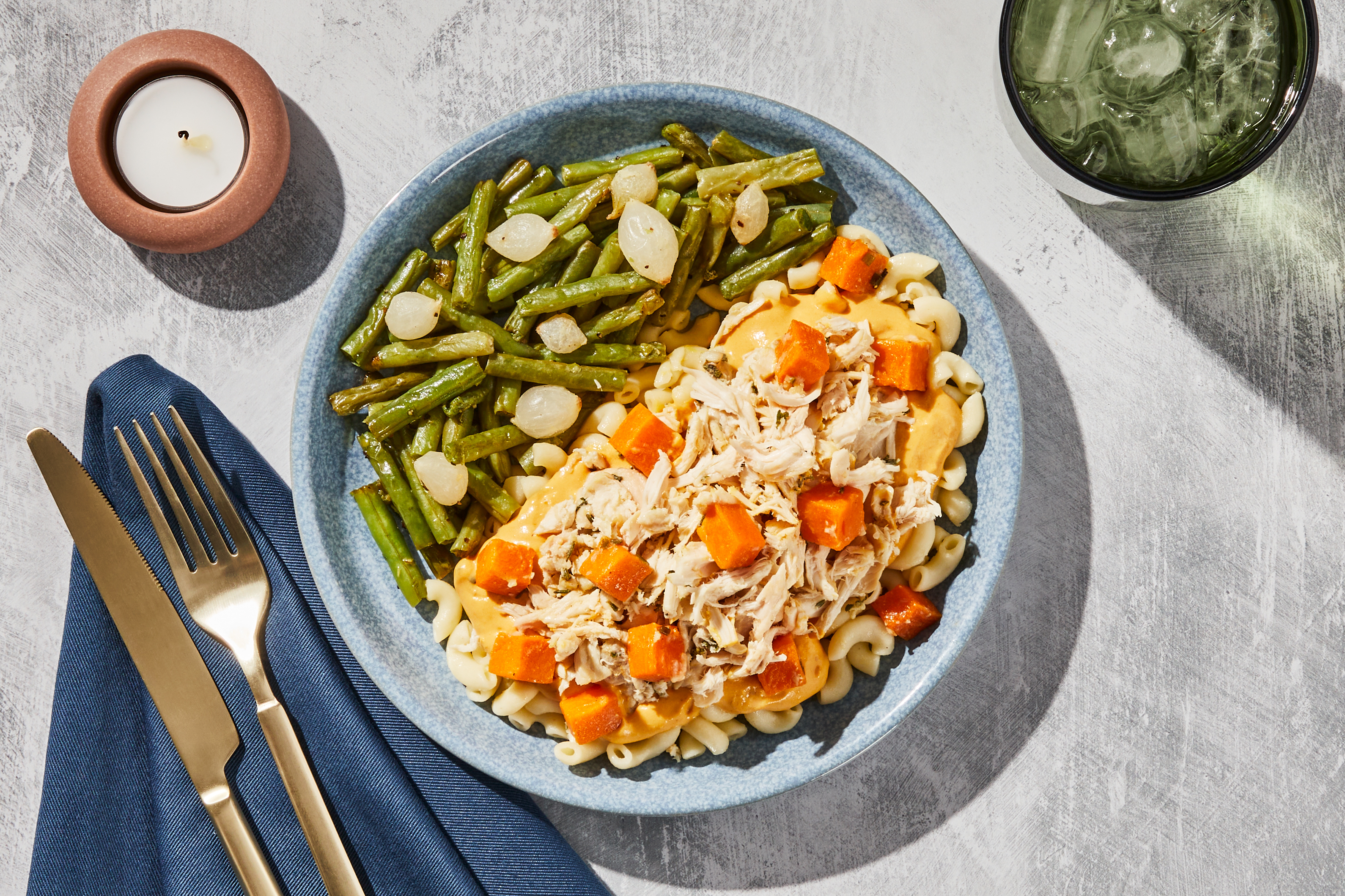 Rosemary Chicken & Butternut Squash Macaroni