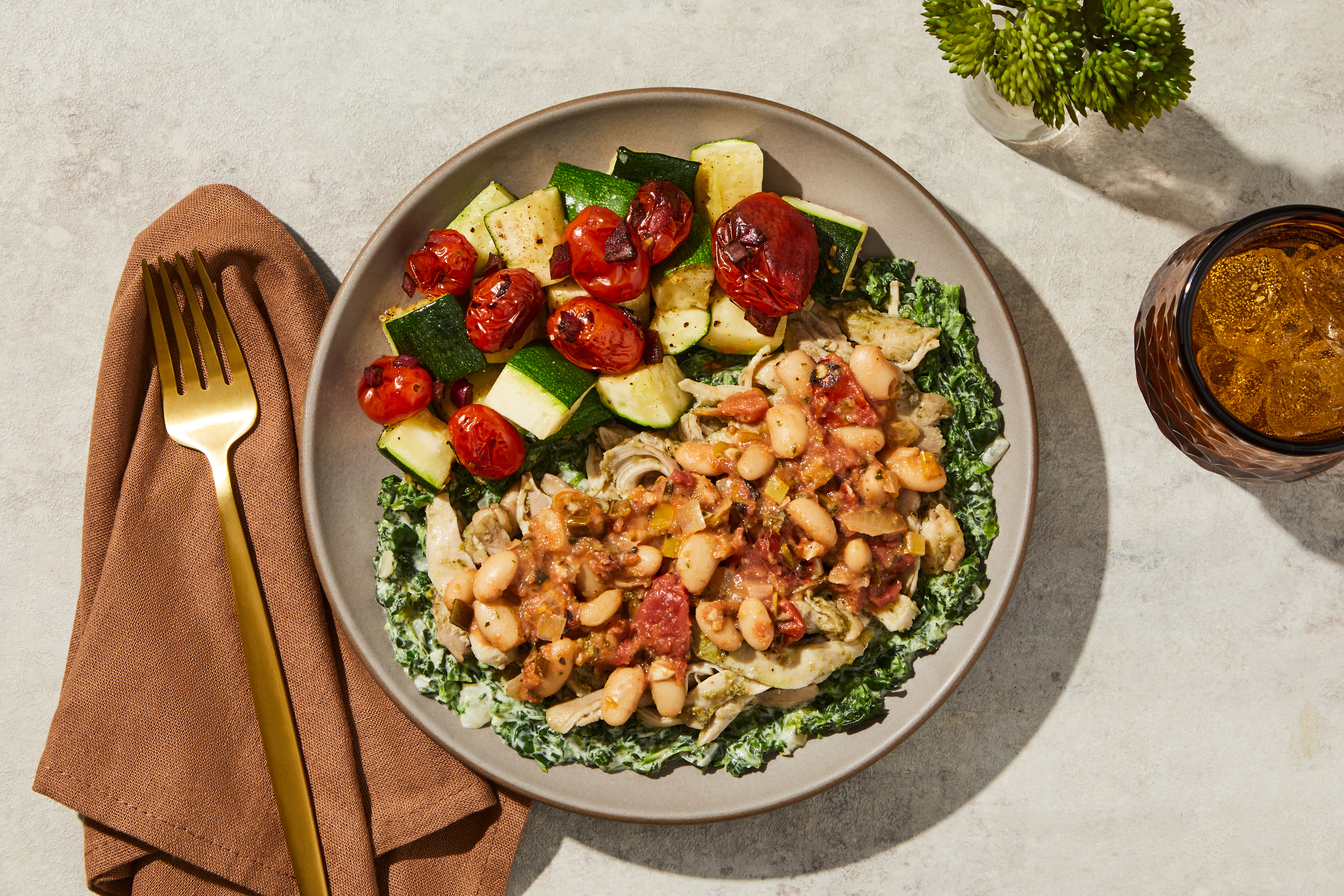 White Bean & Chicken Thigh Ragout