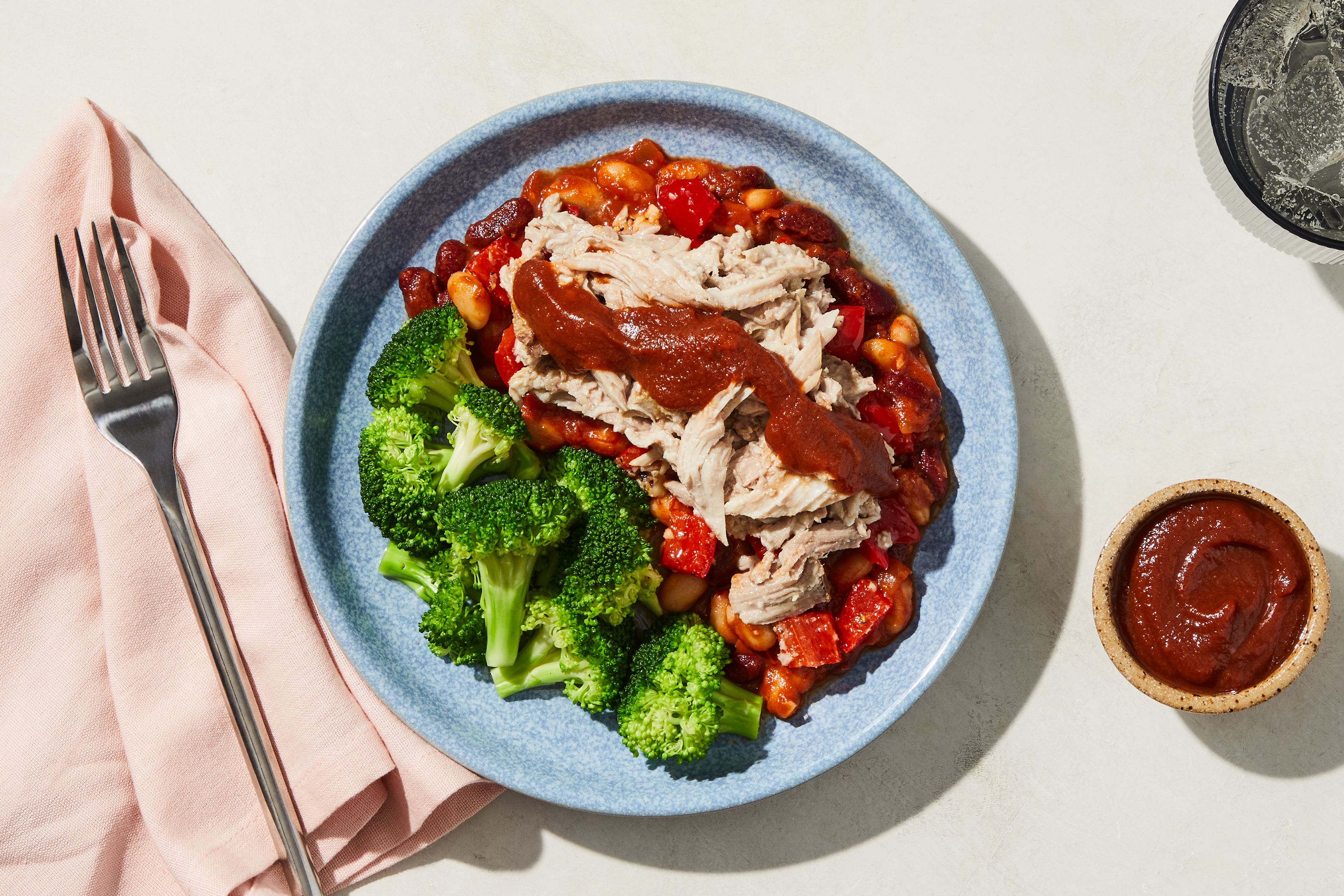 BBQ Sauce Pulled Pork