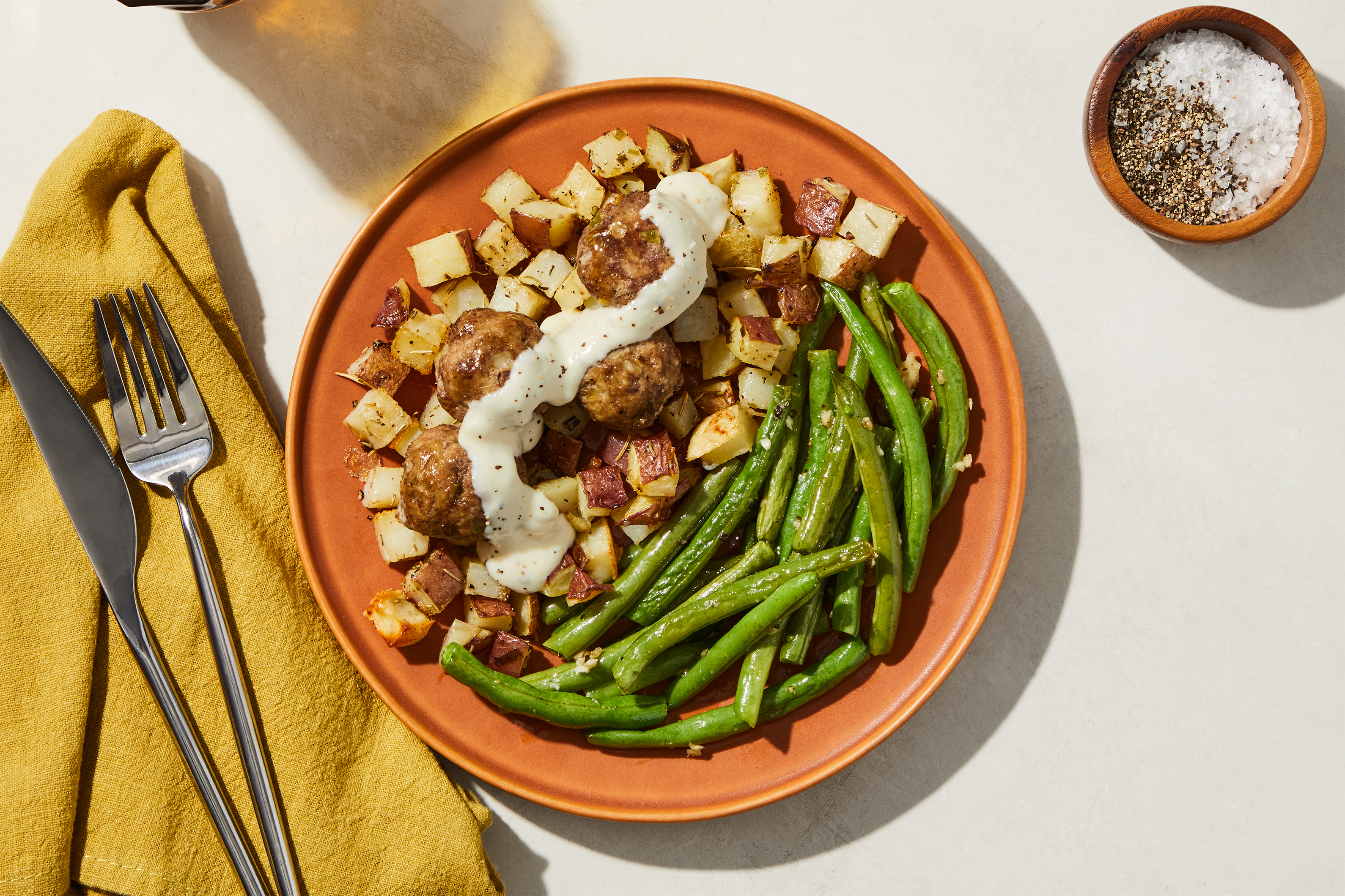 Smoked Gouda Cream Meatballs