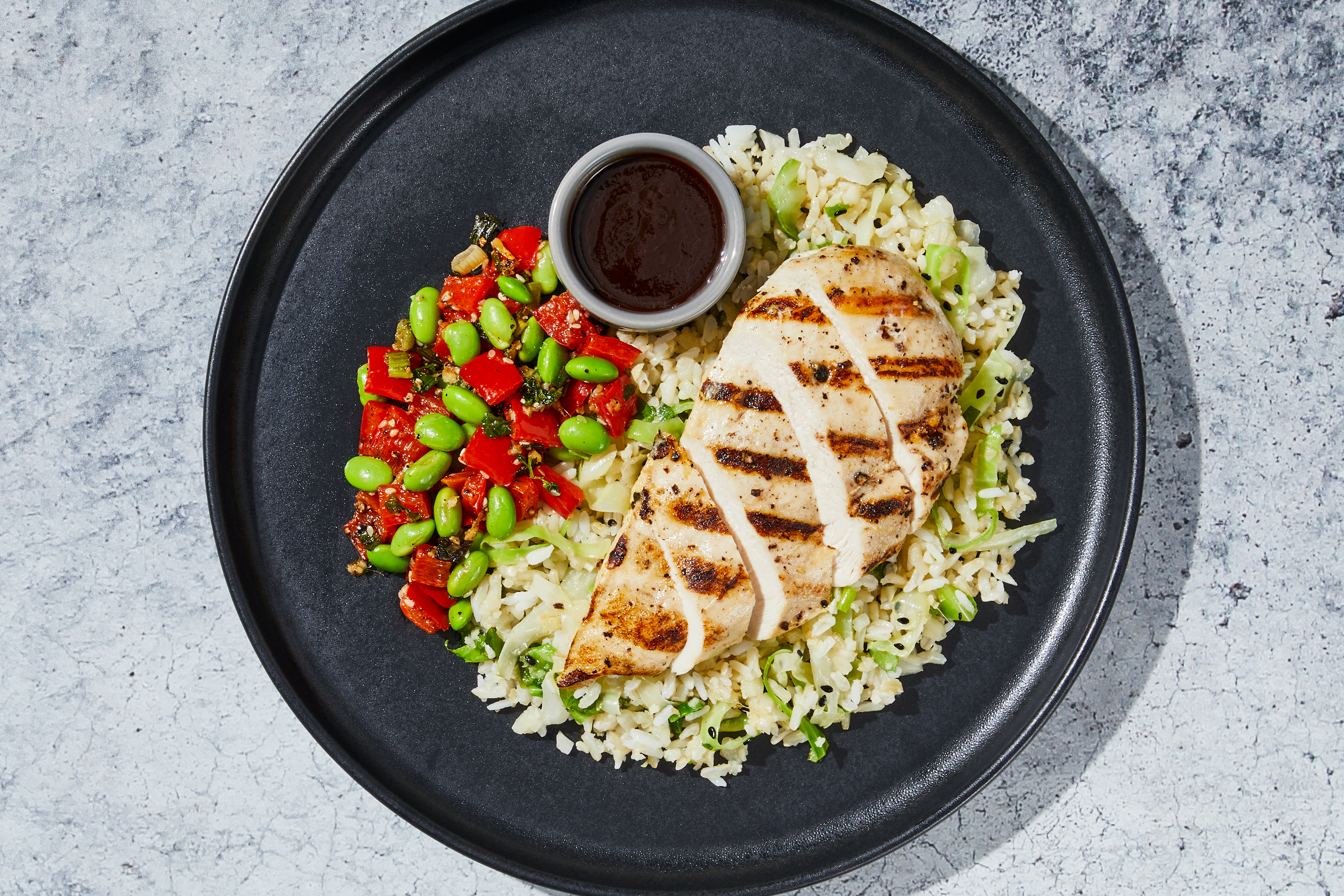 Japanese-Style BBQ Chicken & Cabbage