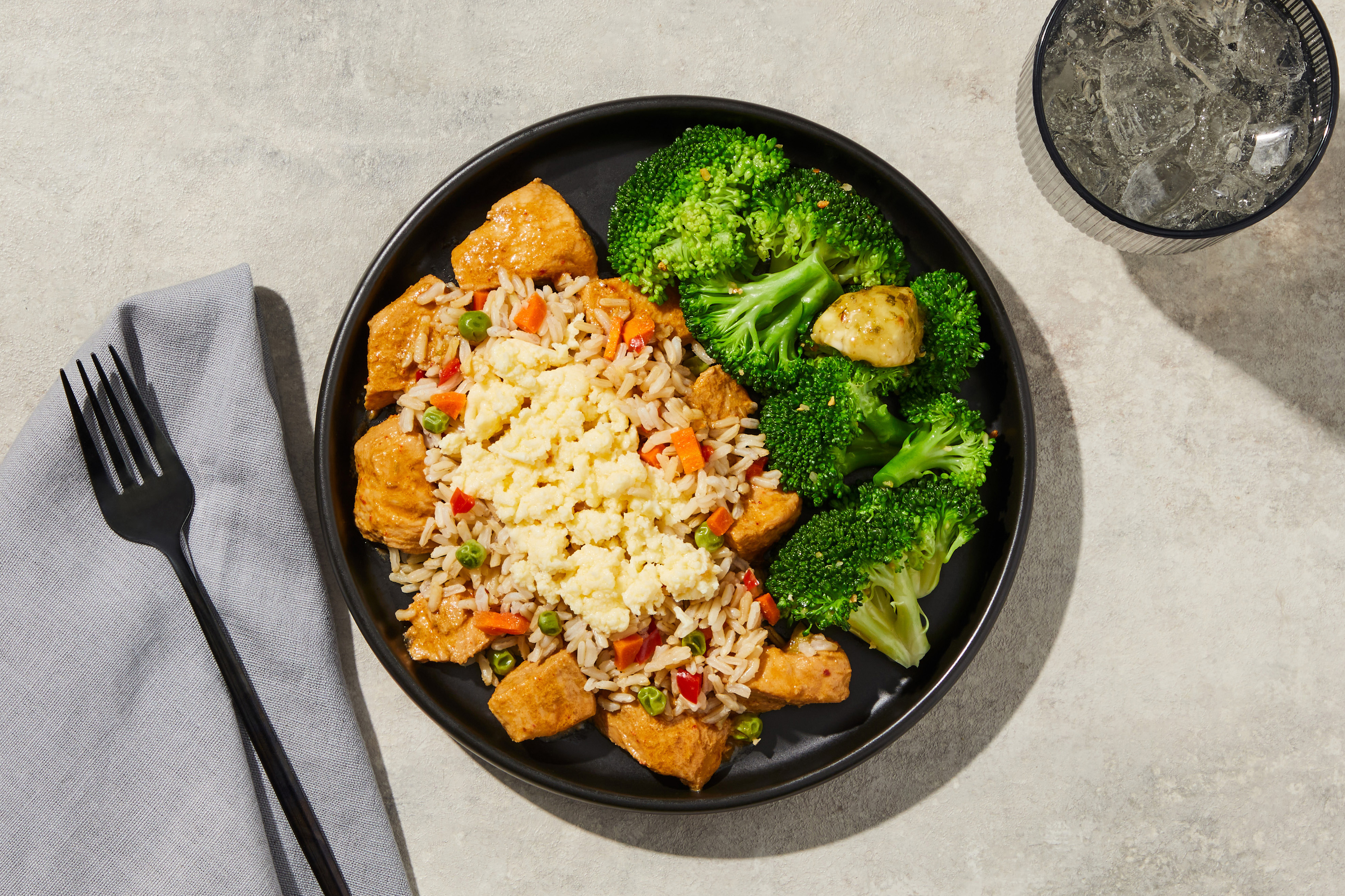 Chinese-Style Chicken & Fried Rice