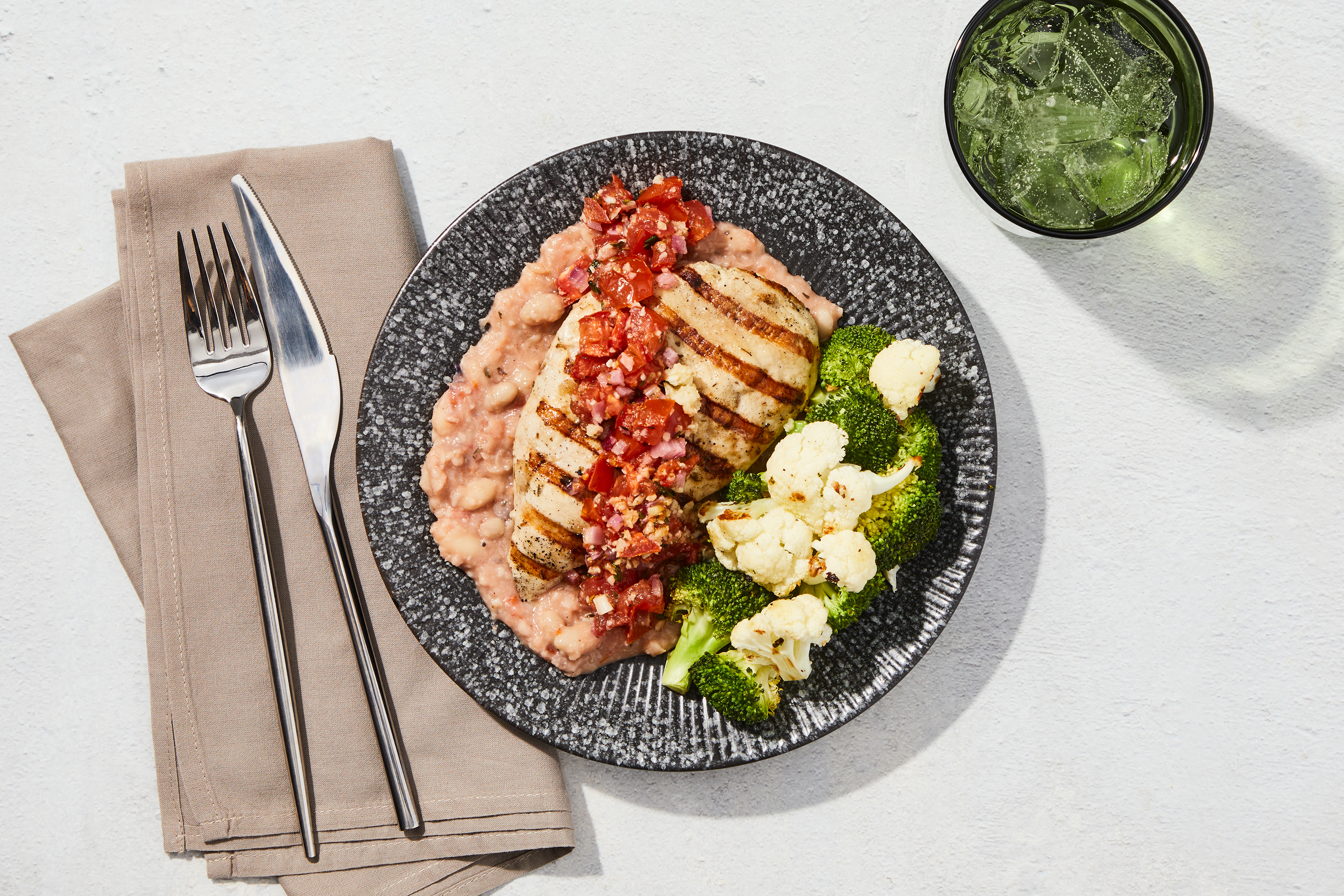 Smashed Bean & Tomato Chicken