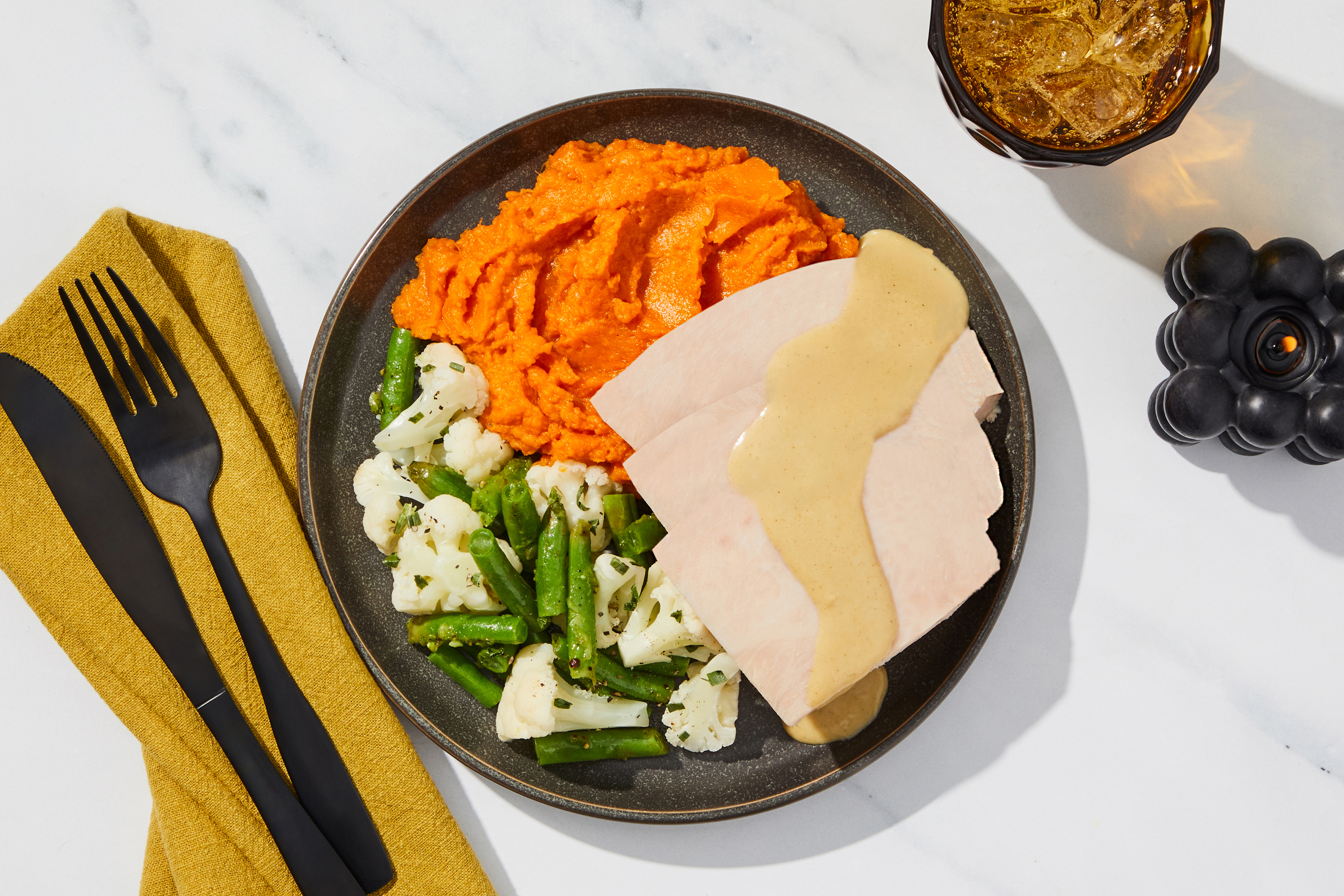 Maple-Dijon Glazed Turkey