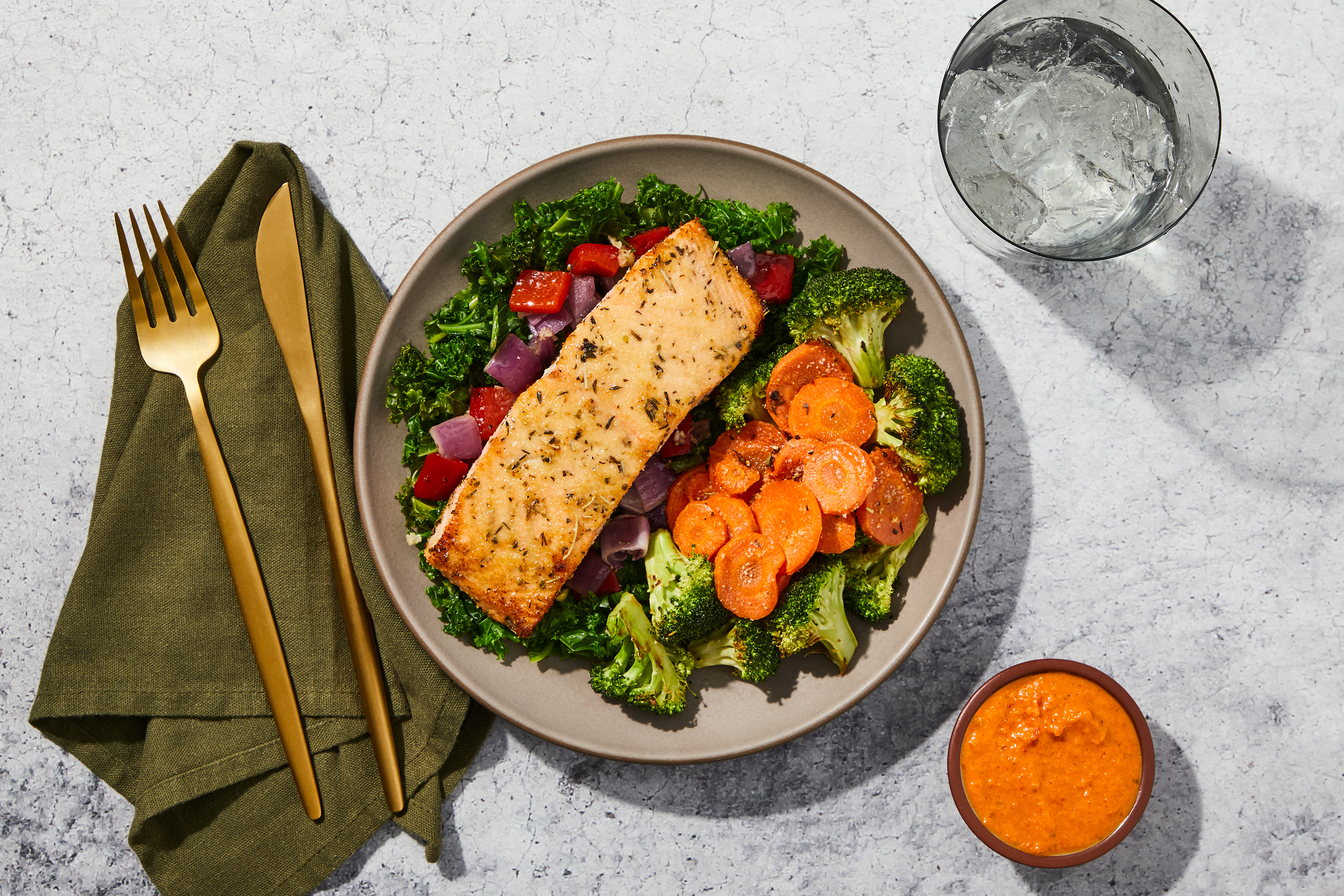 Pomodoro Herb Salmon