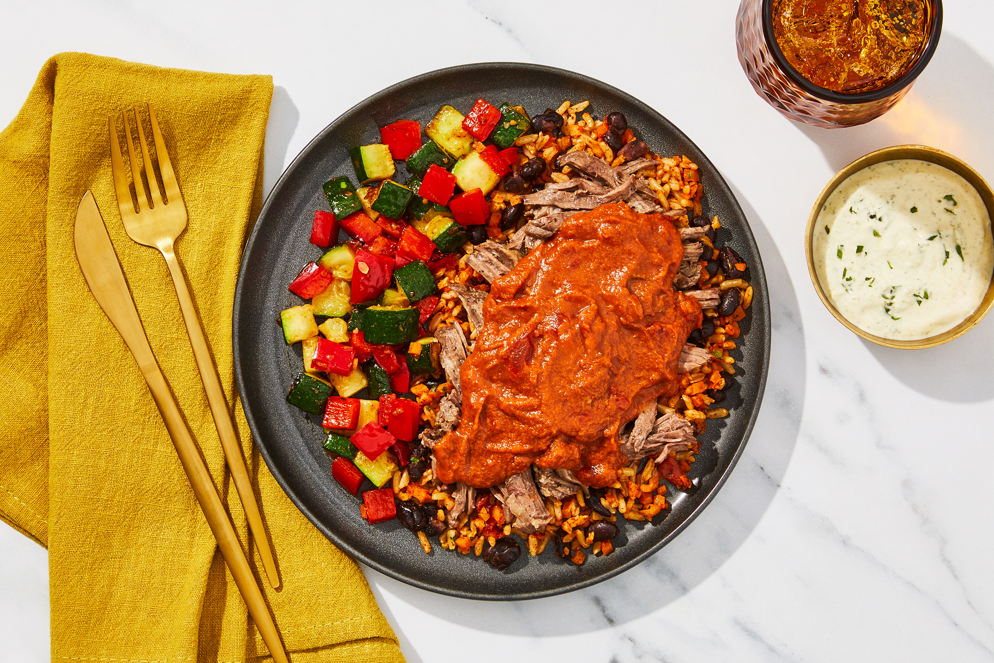 Shredded Beef Tinga Bowl