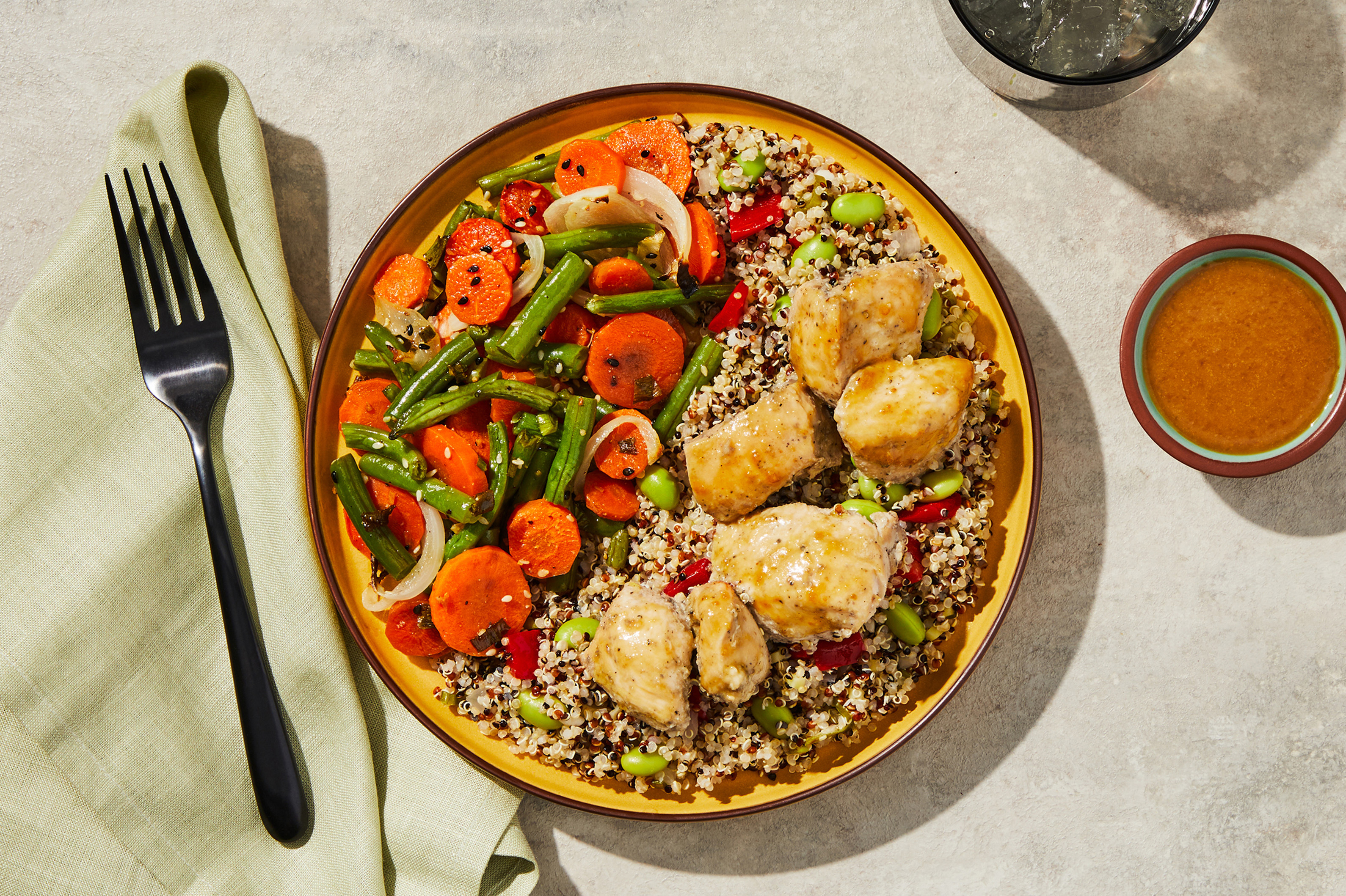 Tamari Ginger Chicken & Quinoa