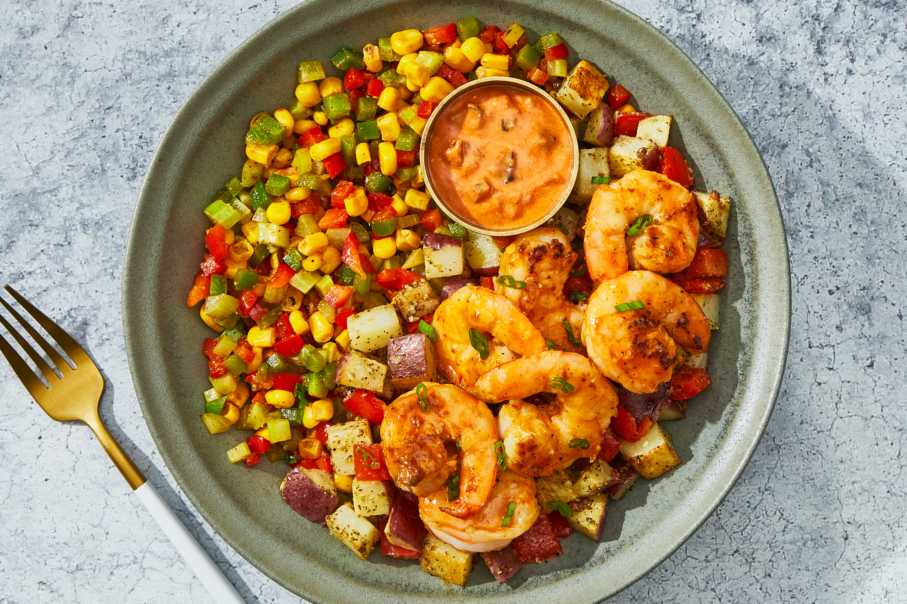 Shrimp & Andouille Tomato Gravy