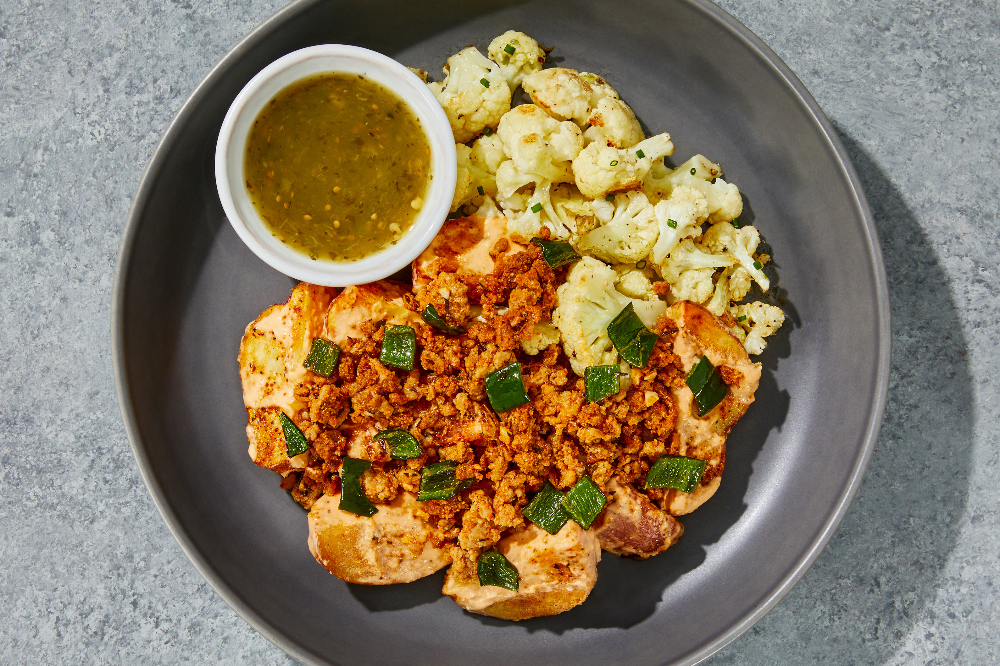 Salsa Verde Chorizo Poutine