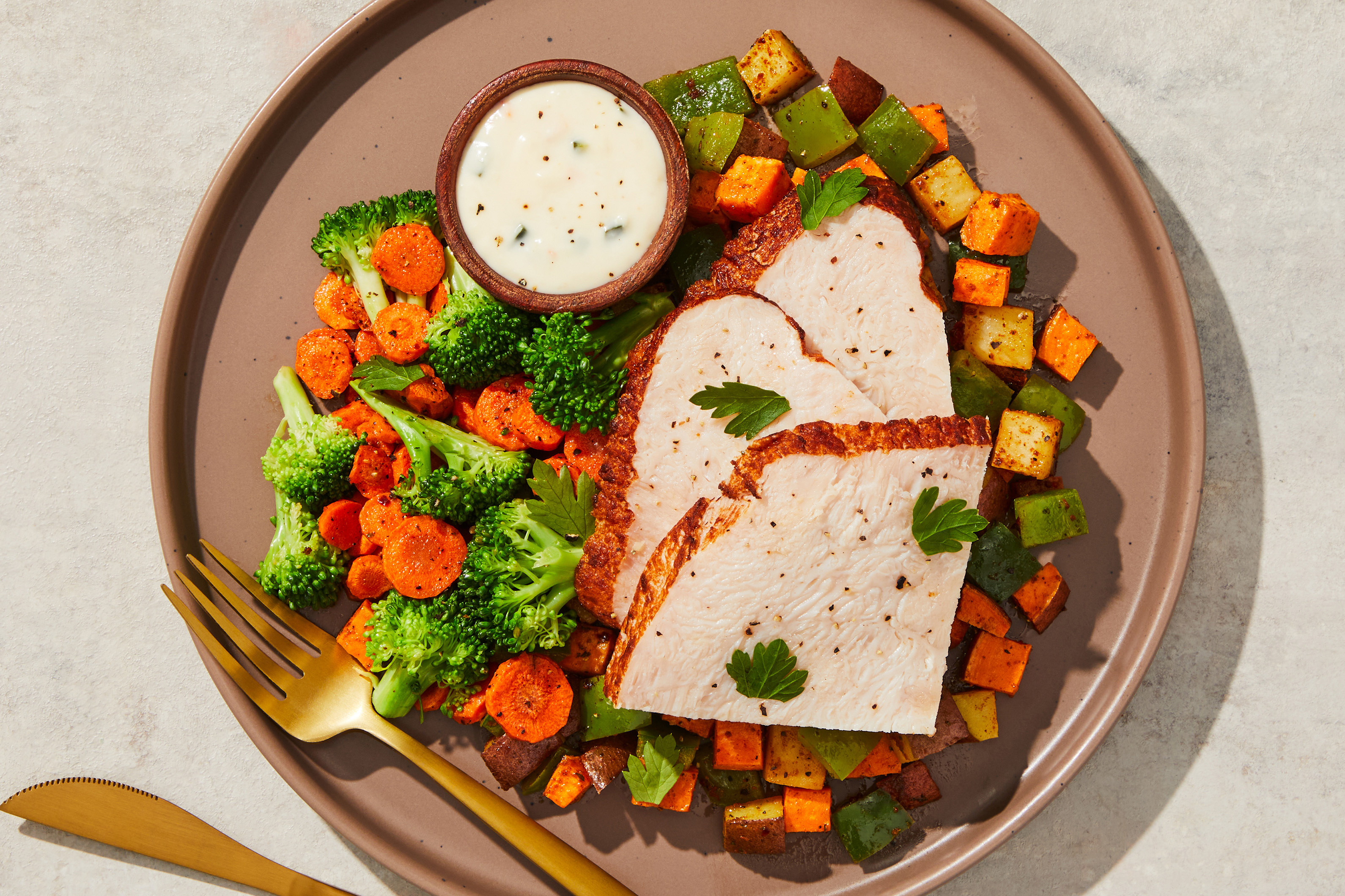 Creamy Pepper Jack Sliced Turkey