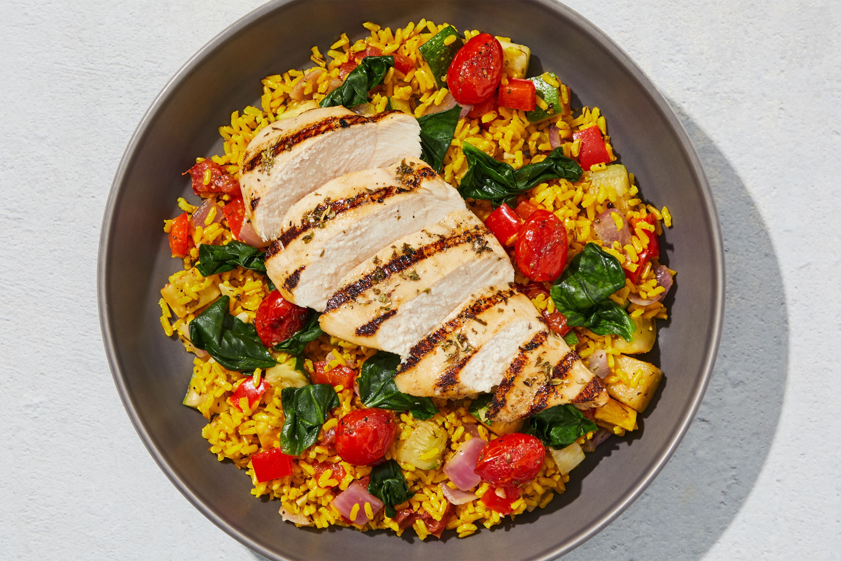 Roasted Tomato & Spinach Chicken Breast