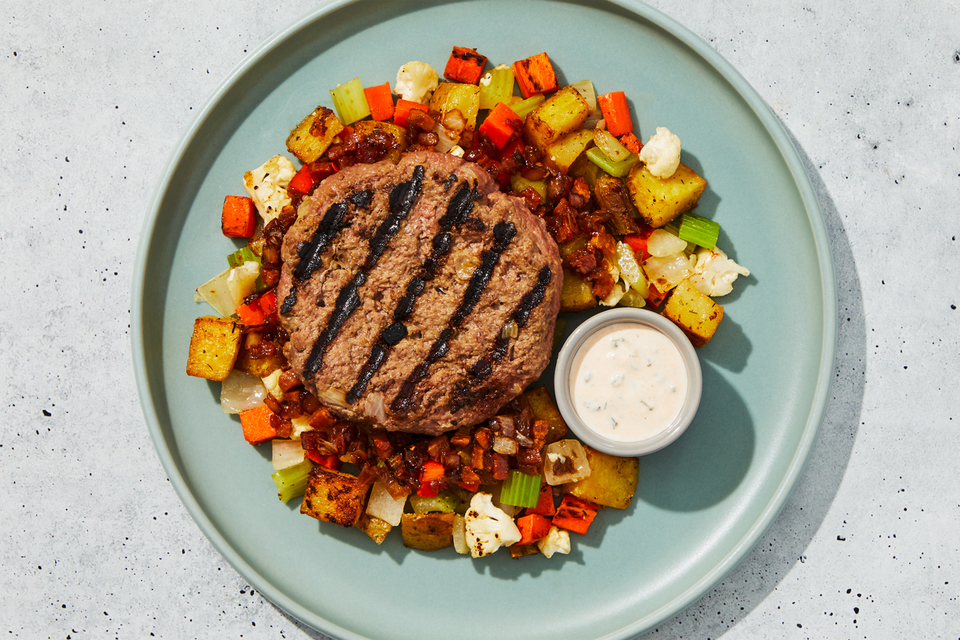 Buffalo Ranch Burger