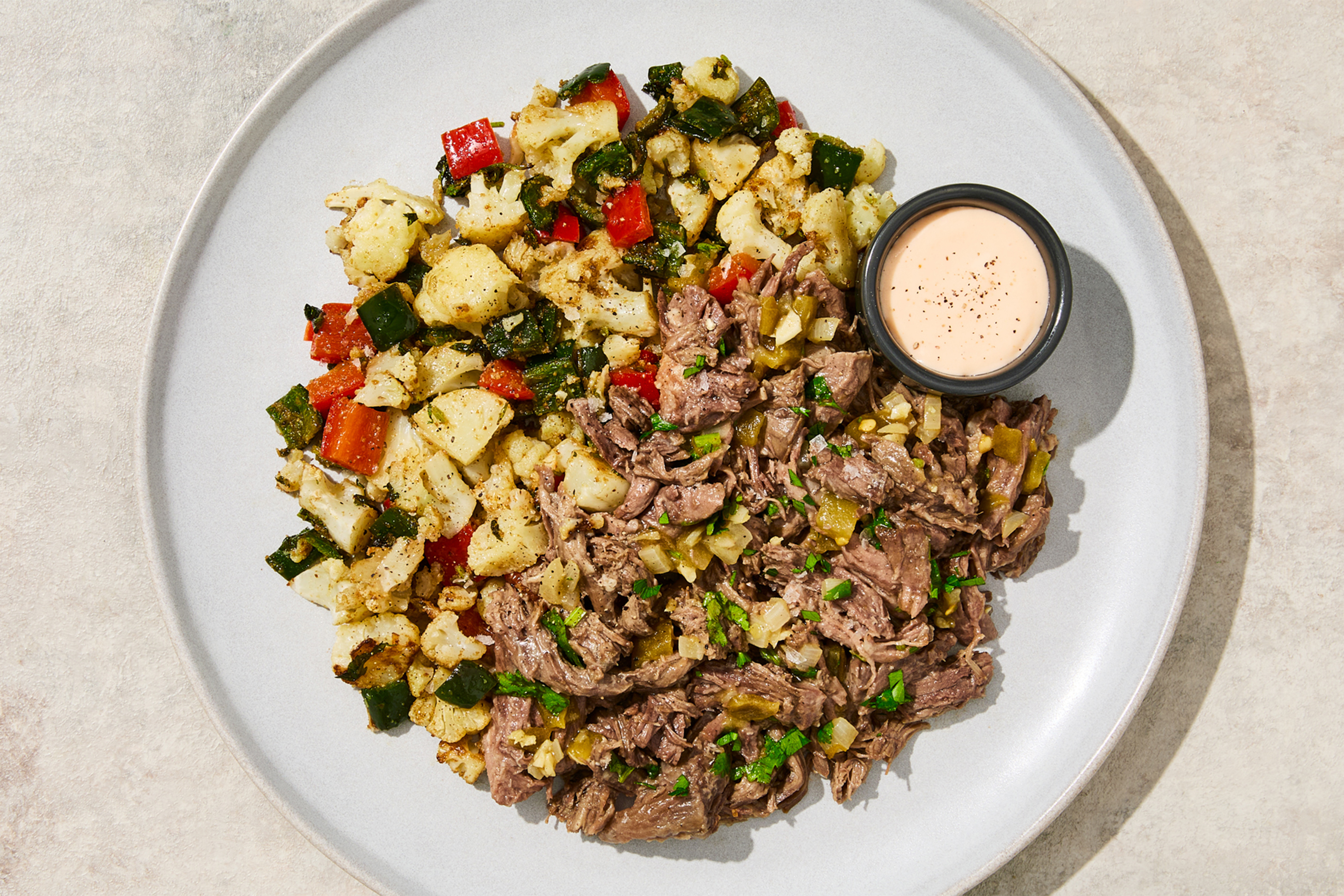 Queso Fundido & Shredded Beef