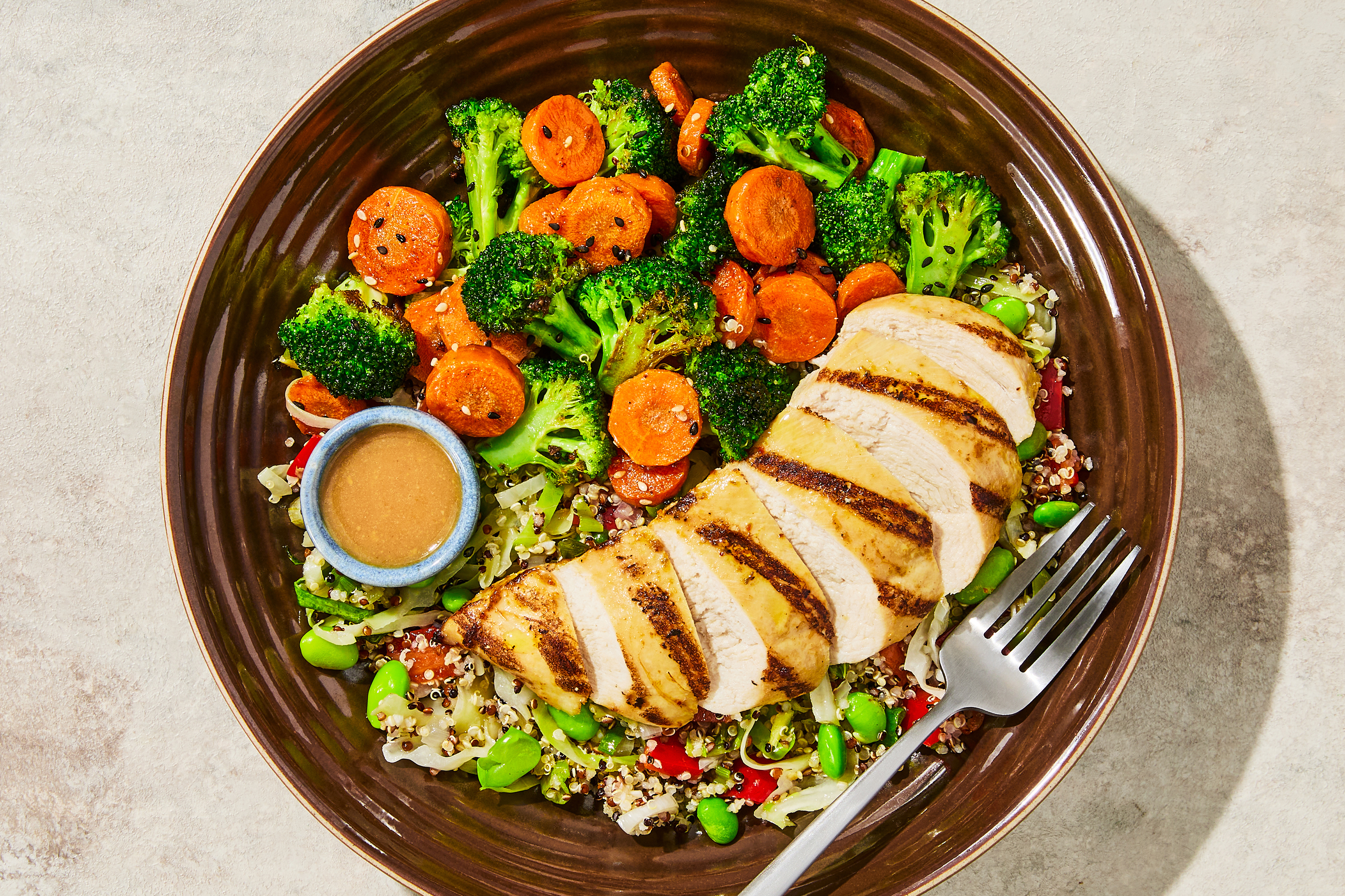 Miso Chicken & Edamame Quinoa