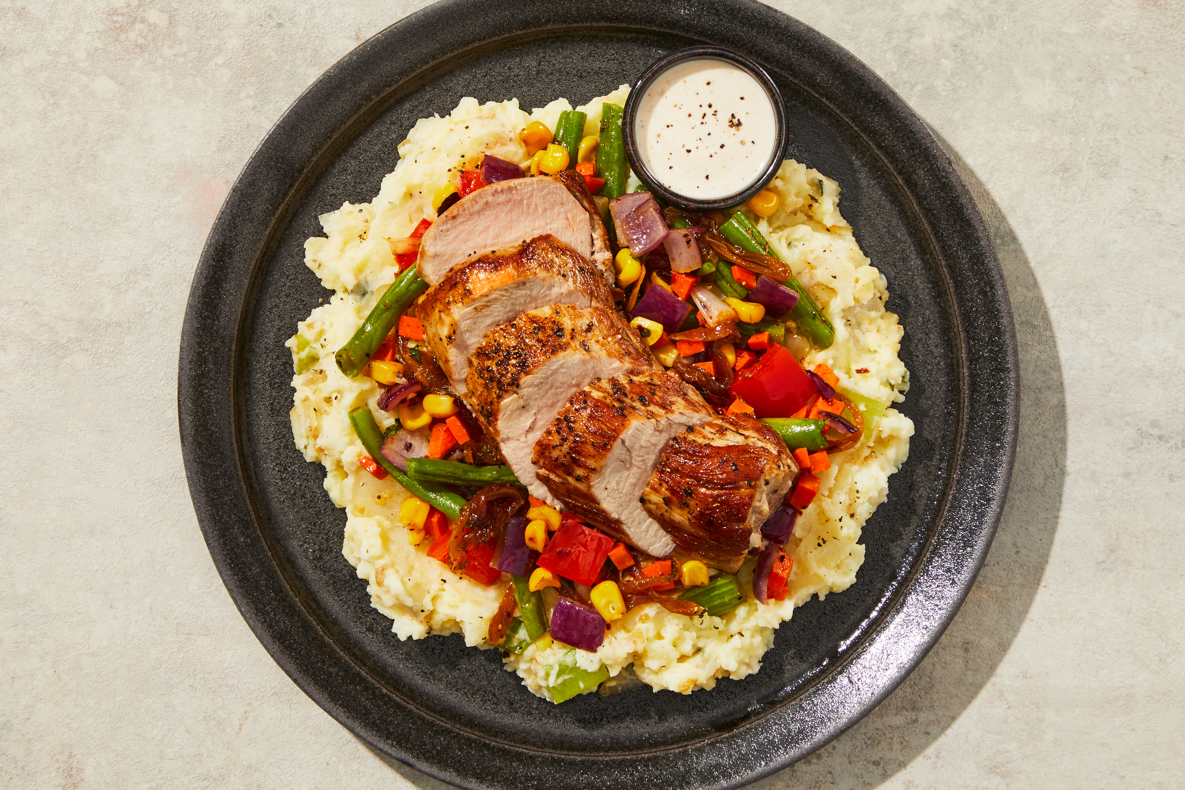 Southern Pork Tenderloin & White BBQ Sauce