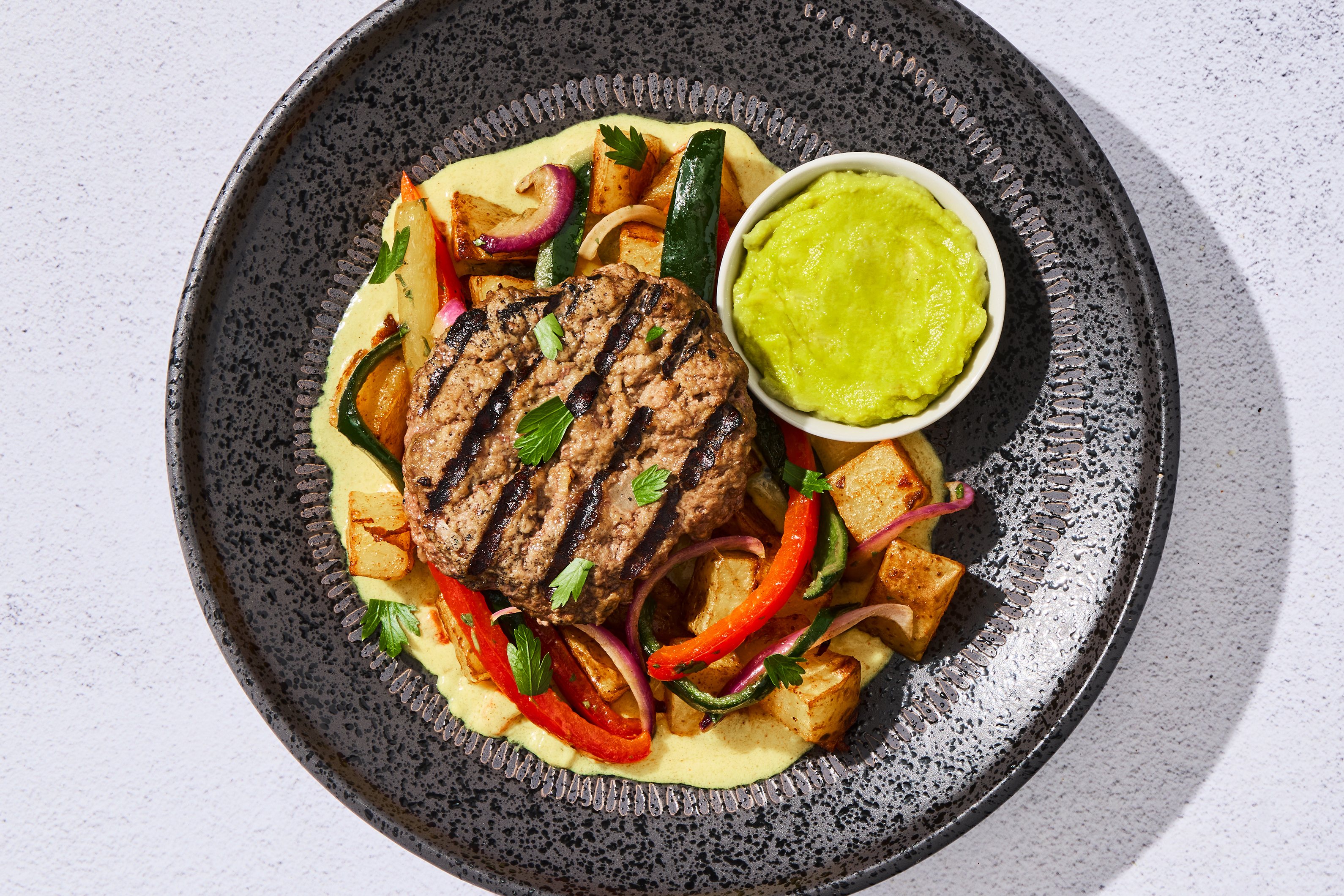 Pepper Jack Guacamole Burger