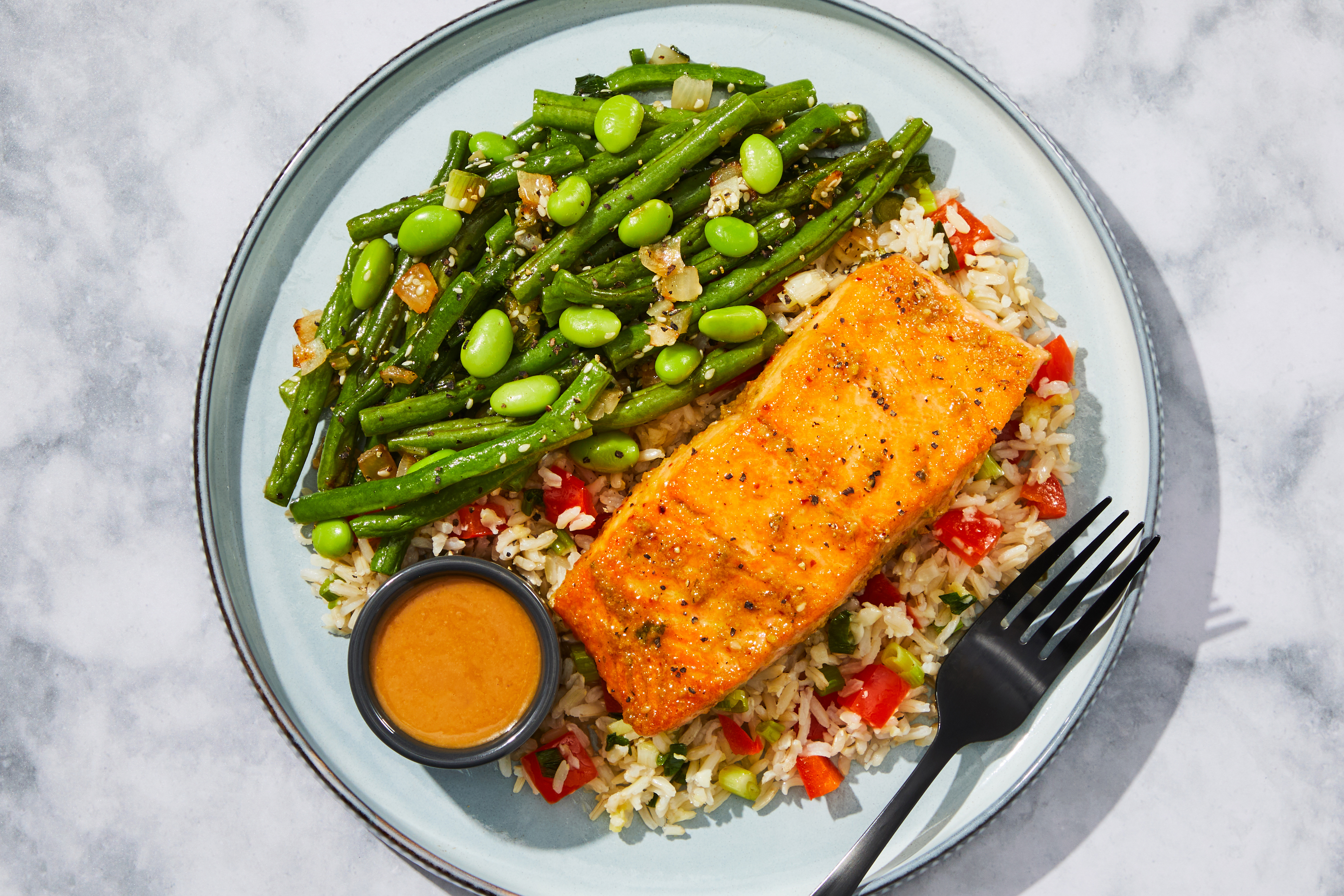 Citrus–Miso Glazed Salmon Bowl