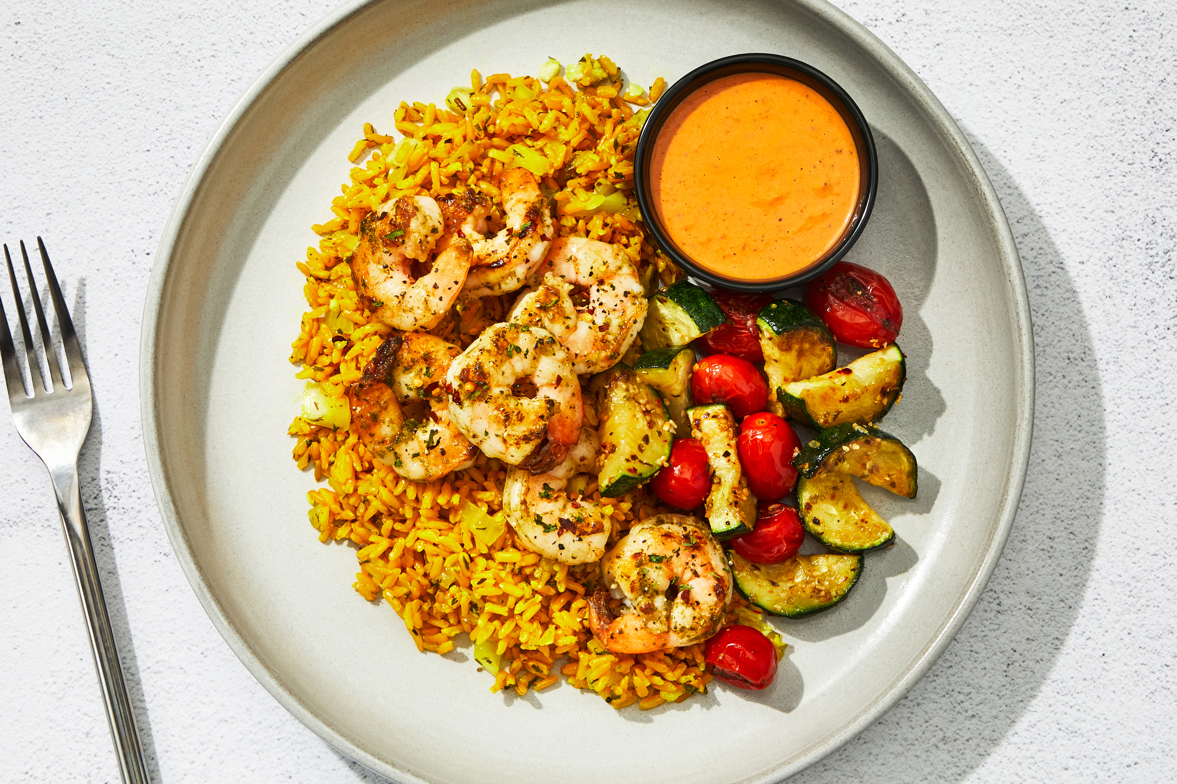 Fire-Roasted Tomato & Feta Shrimp