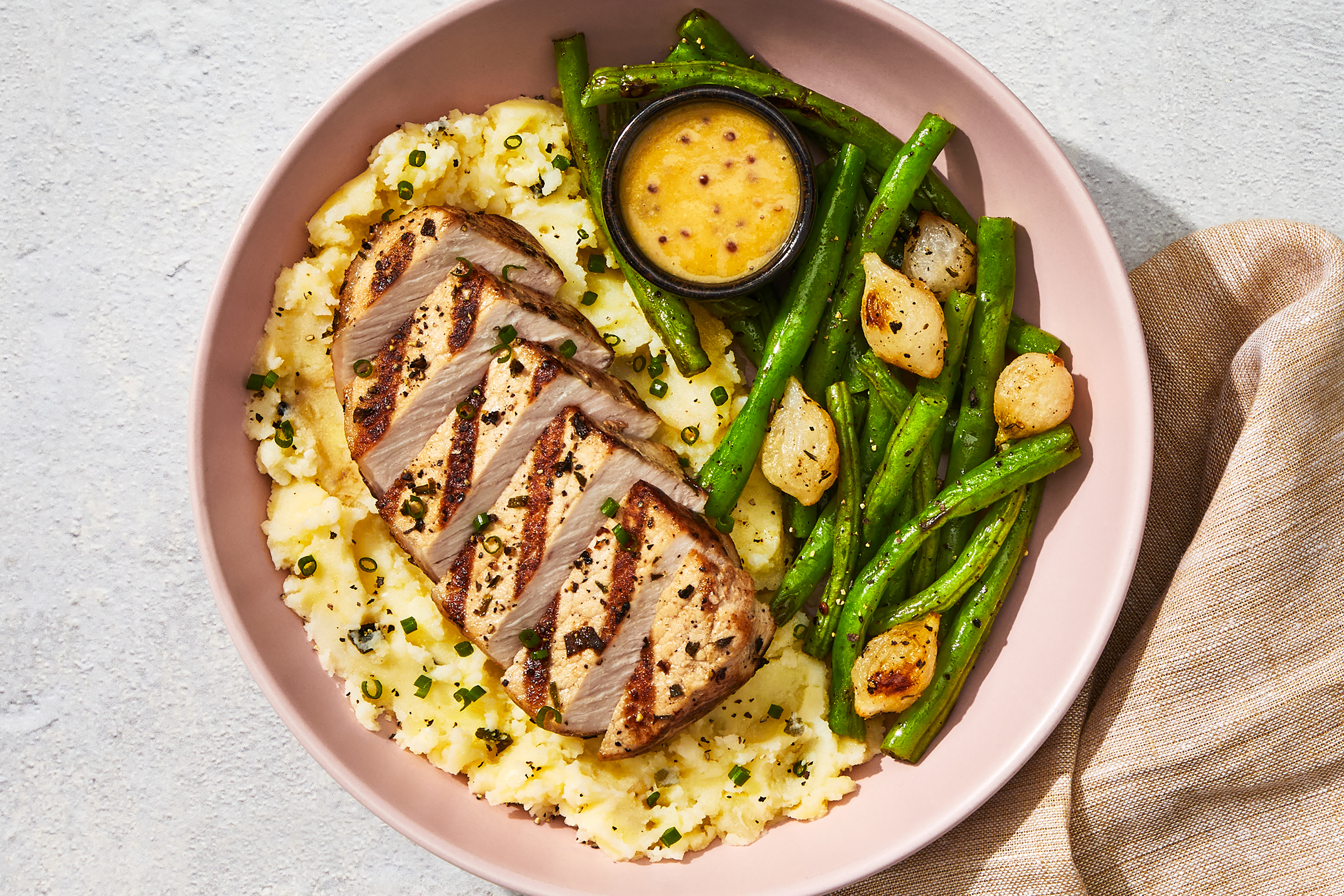 Honey Mustard Pork Chop