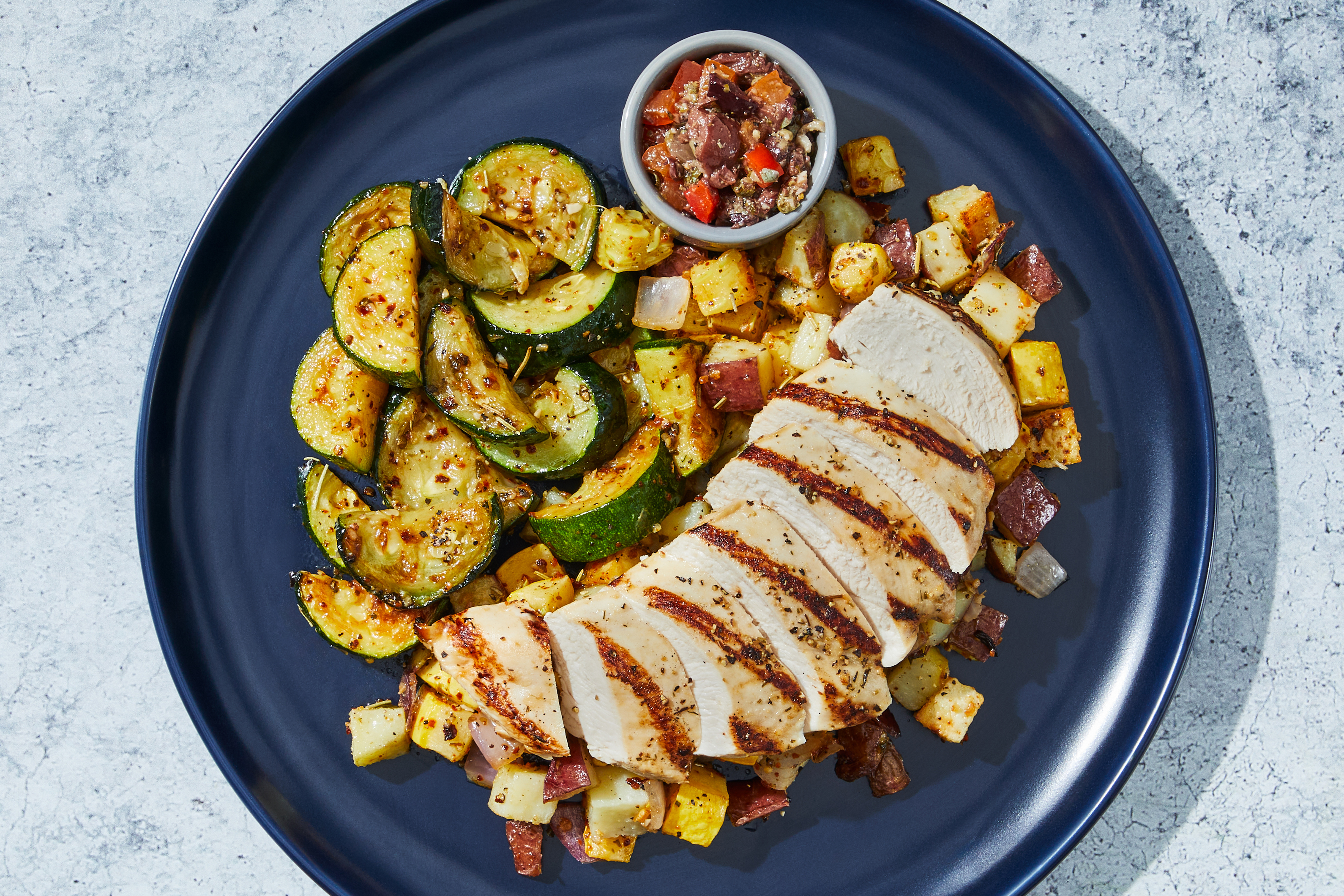 Red Pepper & Olive Tapenade Chicken