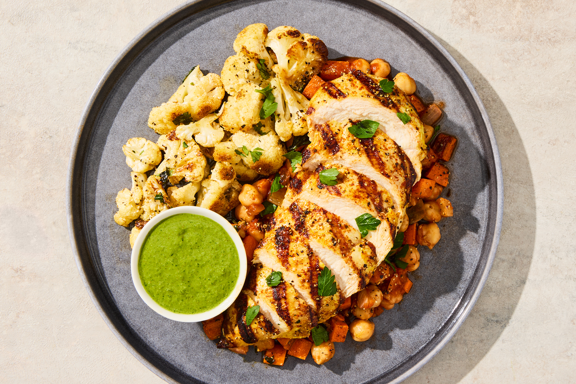 Shawarma Chicken & Spiced Chickpeas