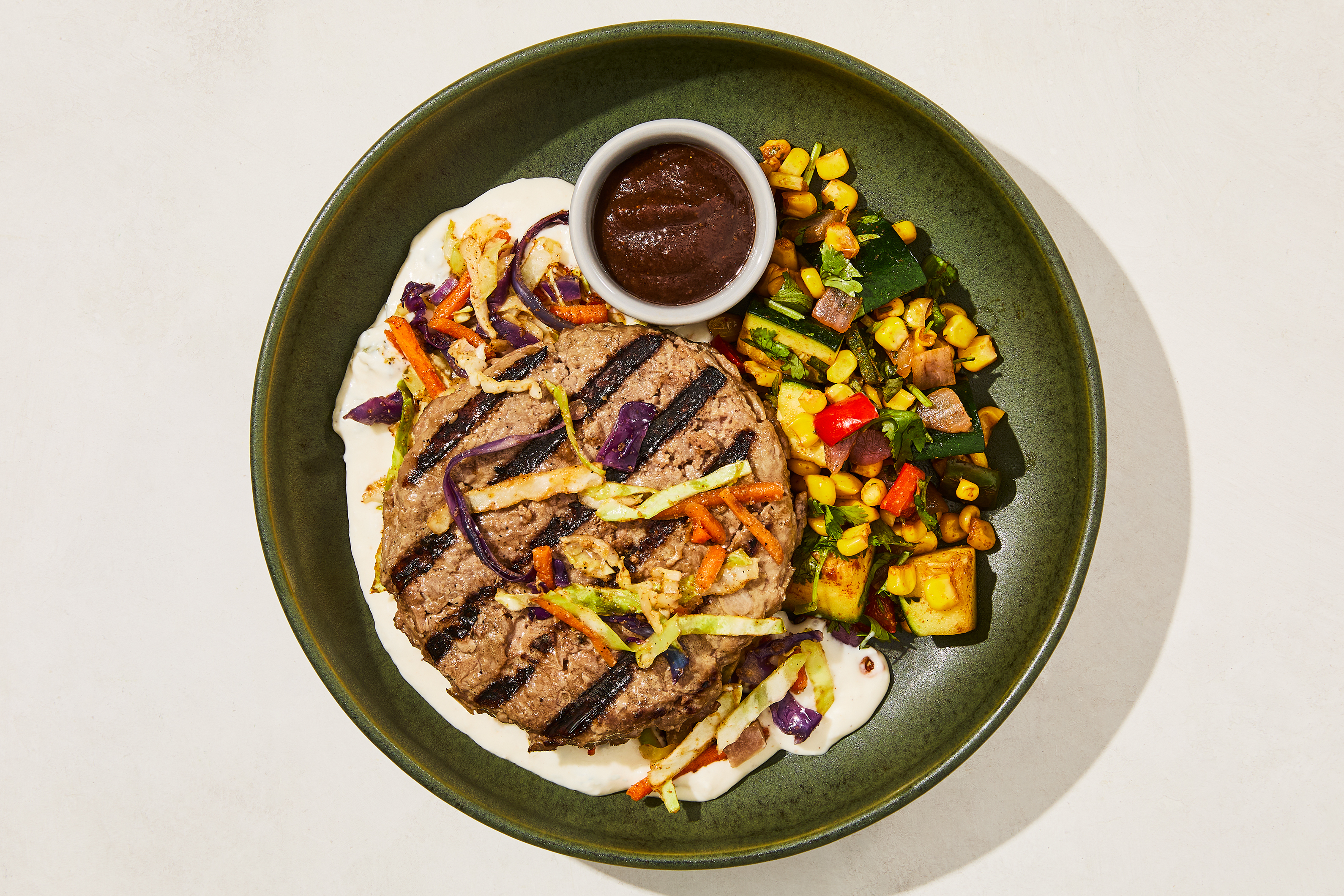 White Cheddar BBQ Burger