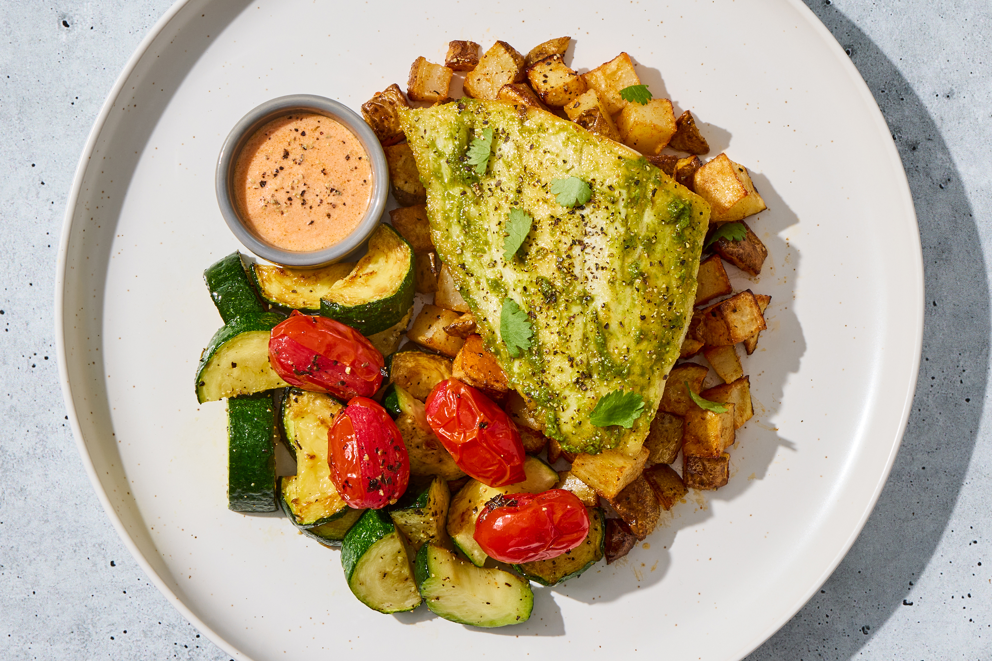 Tomato Herb Barramundi