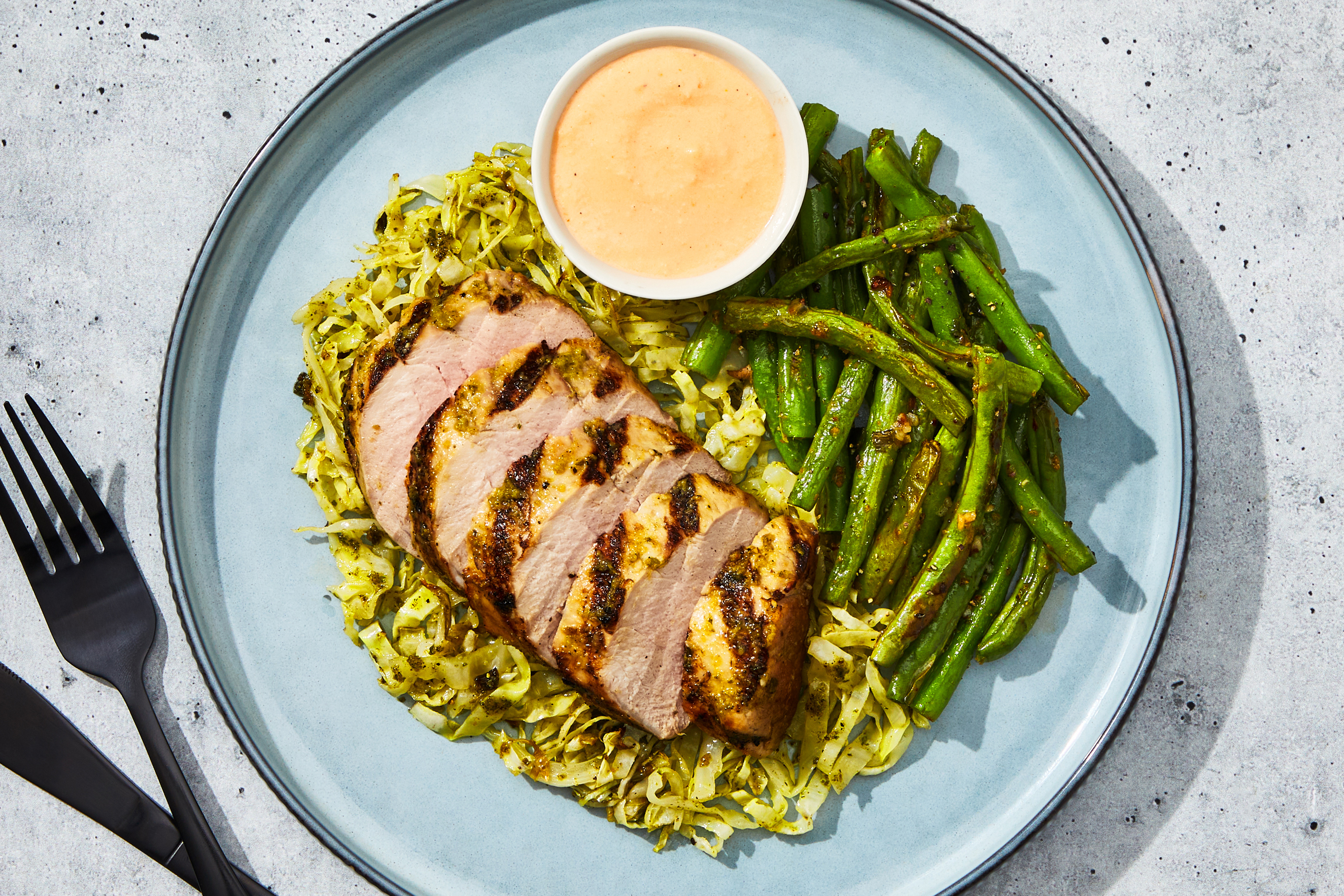 Smoky Cheddar Pork Tenderloin